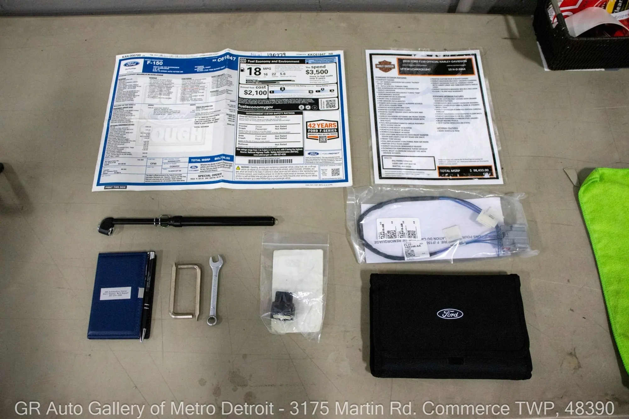 Supercharged 2019 Ford F-150 Lariat Harley-Davidson