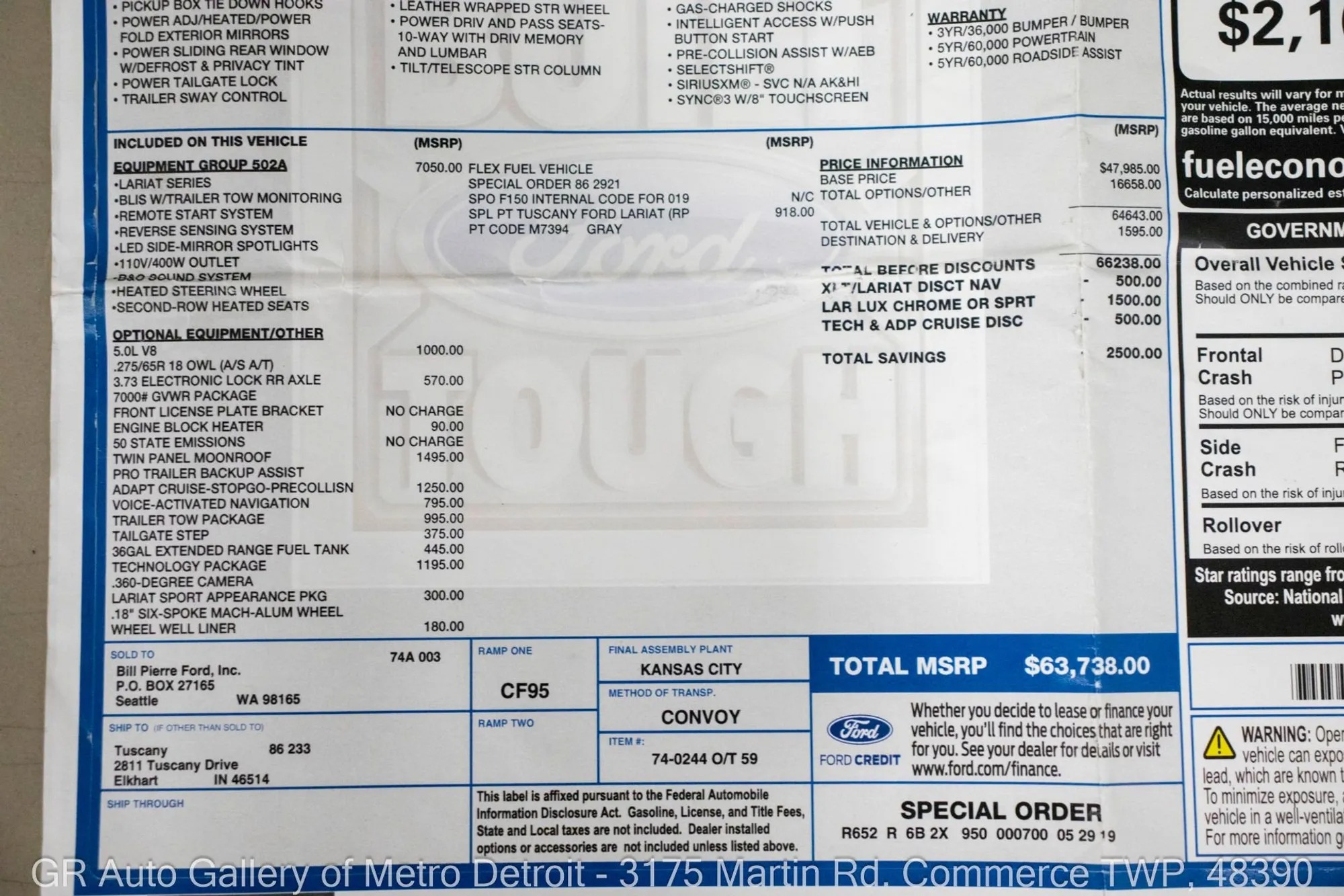 Supercharged 2019 Ford F-150 Lariat Harley-Davidson