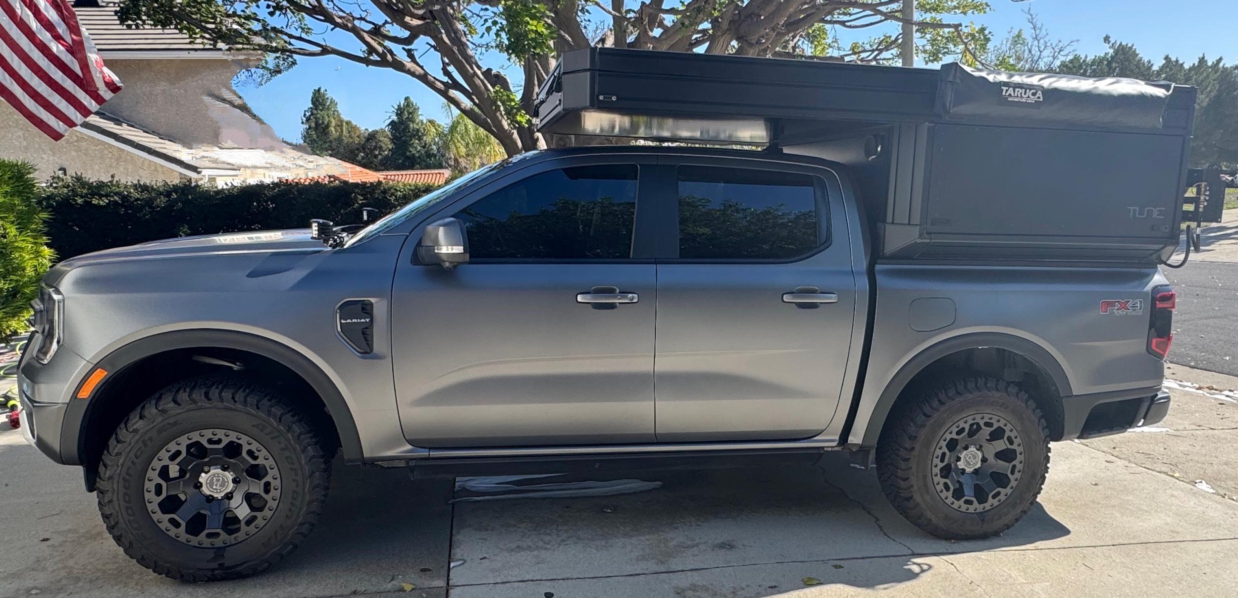 Modified 2025 Ford Ranger Lariat