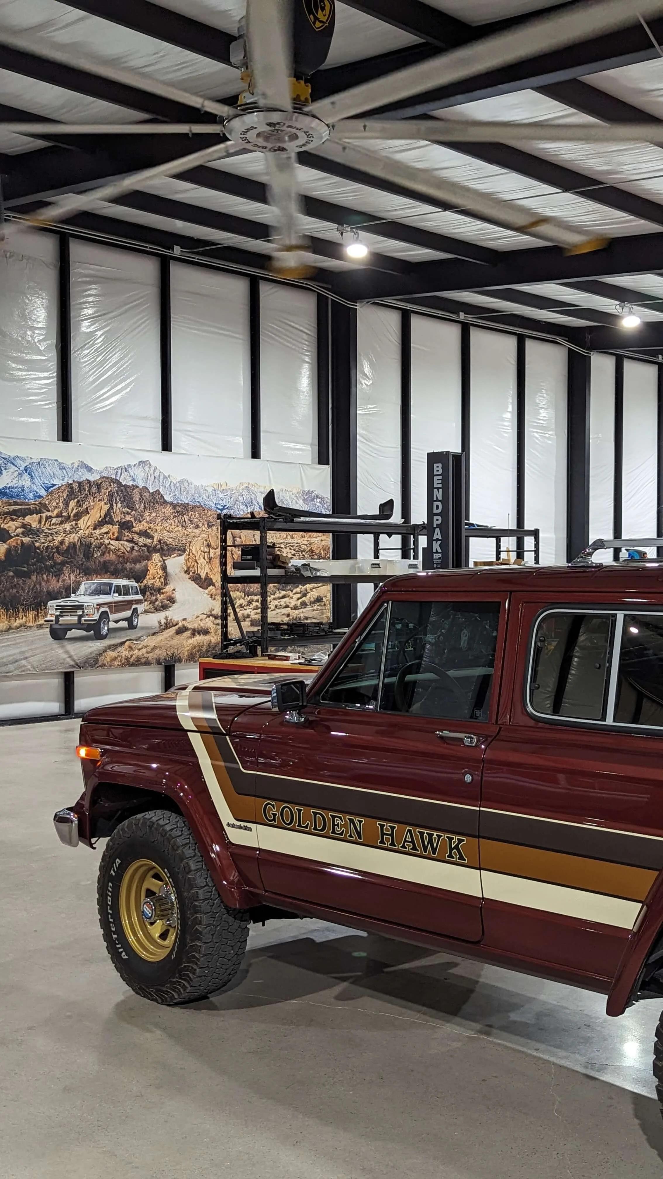 1979 Jeep Cherokee Golden Hawk