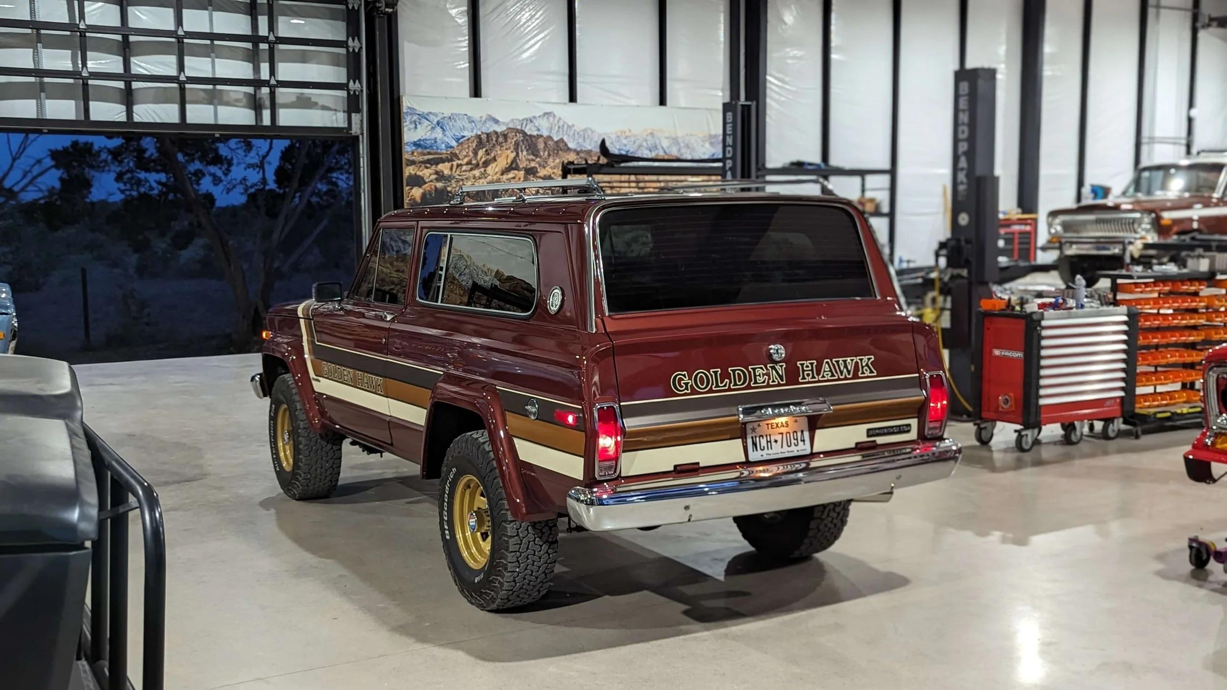 1979 Jeep Cherokee Golden Hawk