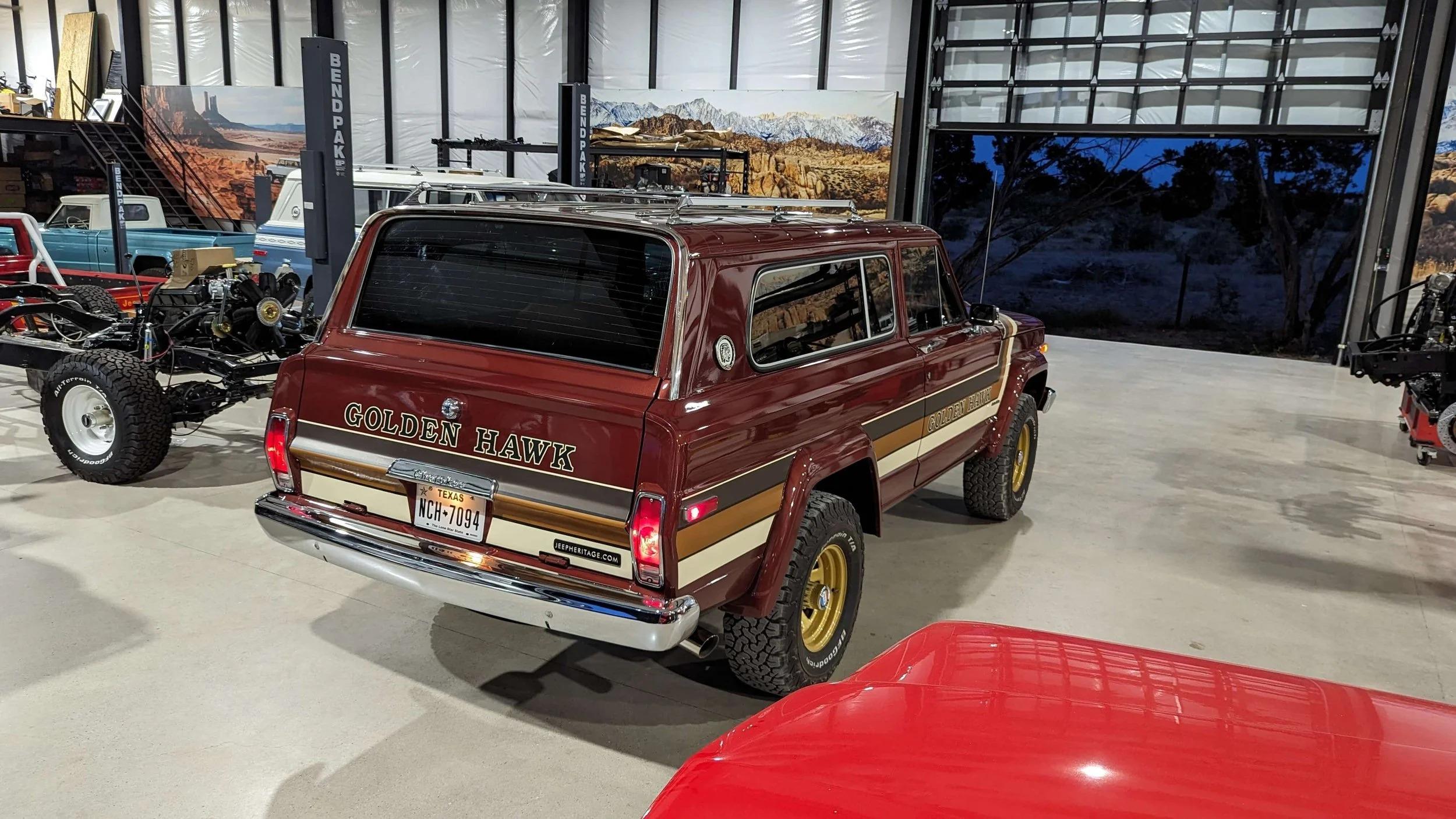 1979 Jeep Cherokee Golden Hawk
