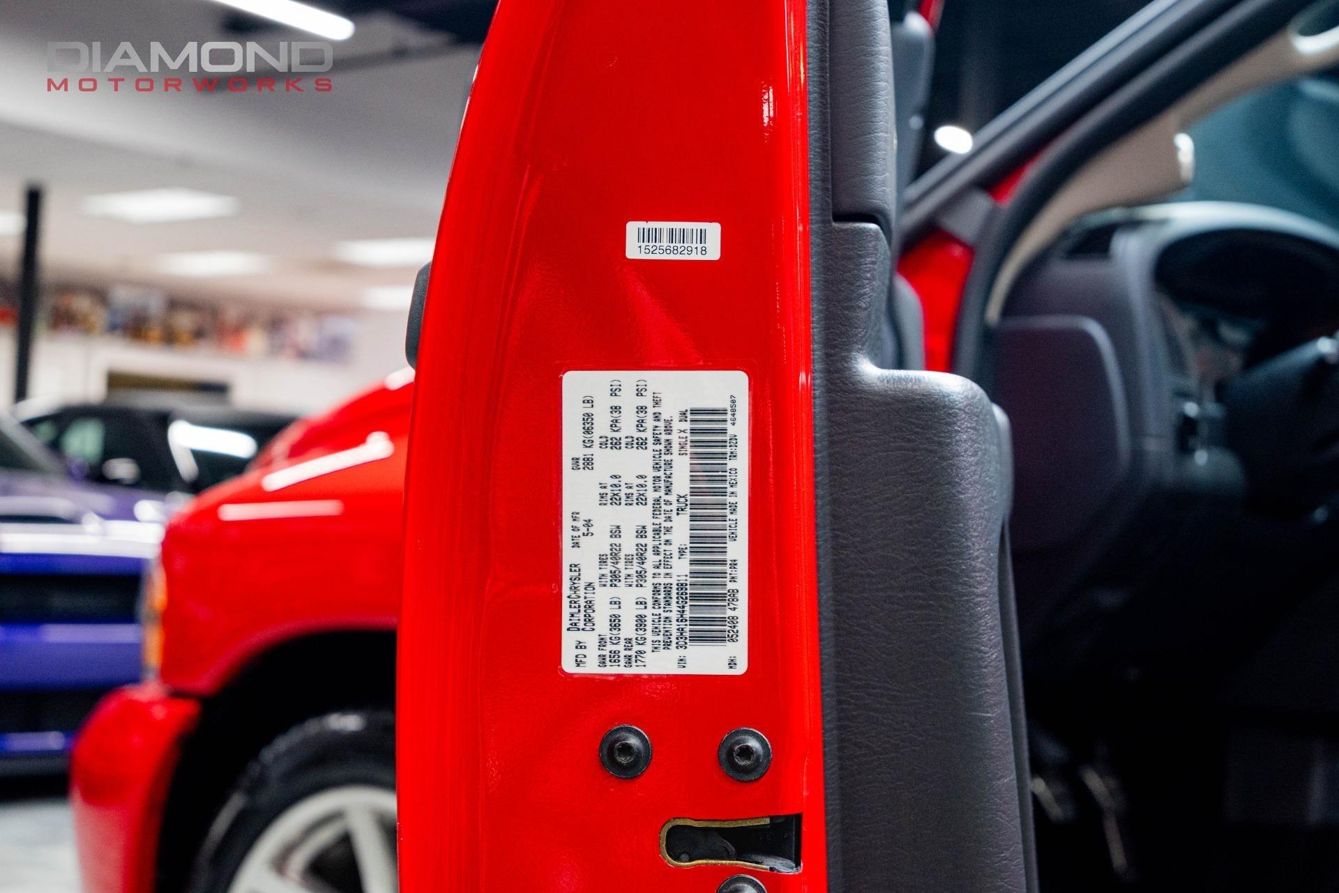 2004 Dodge Ram 1500 SRT-10