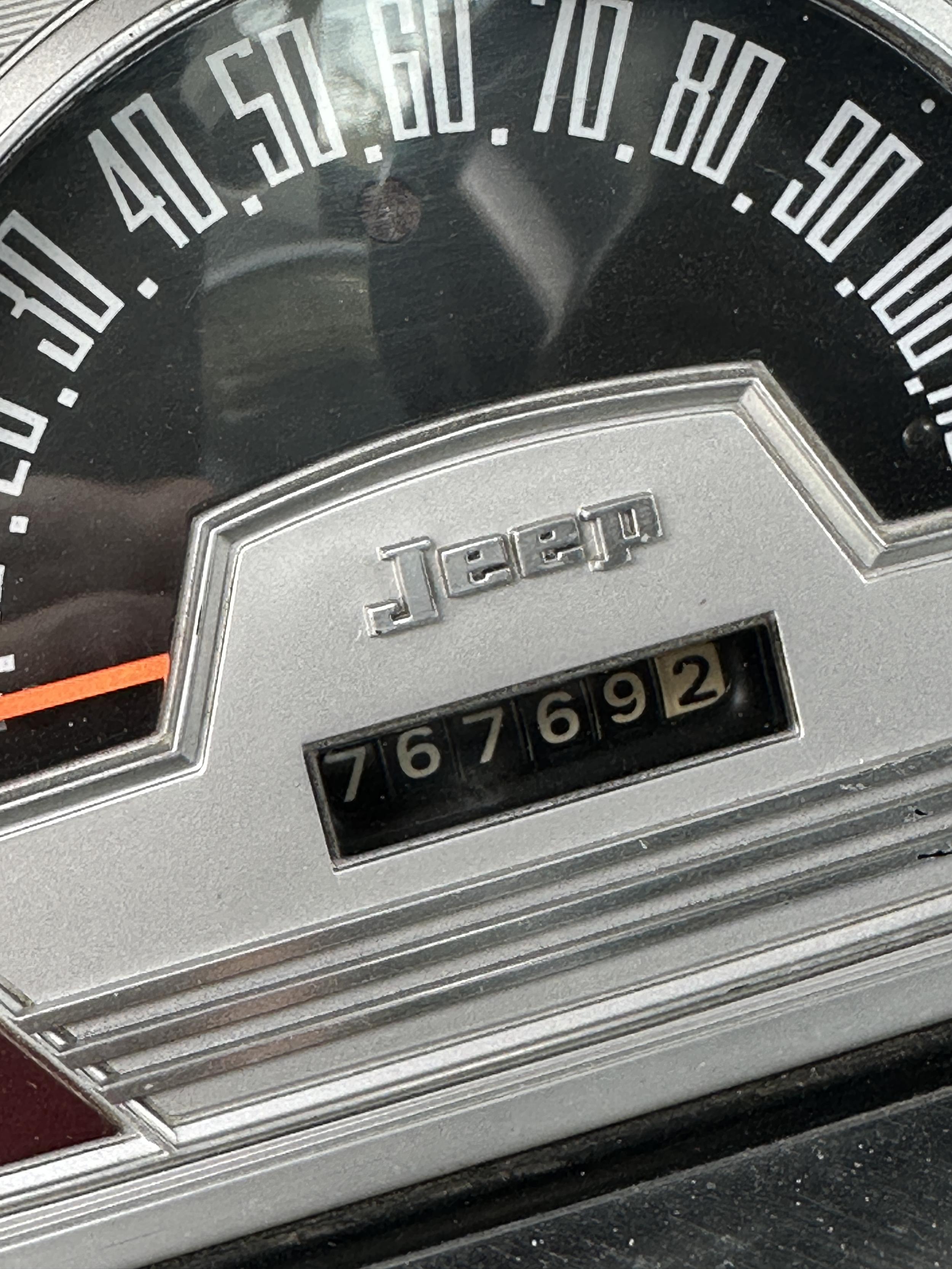 1972 Jeep J-4800 Camper Special