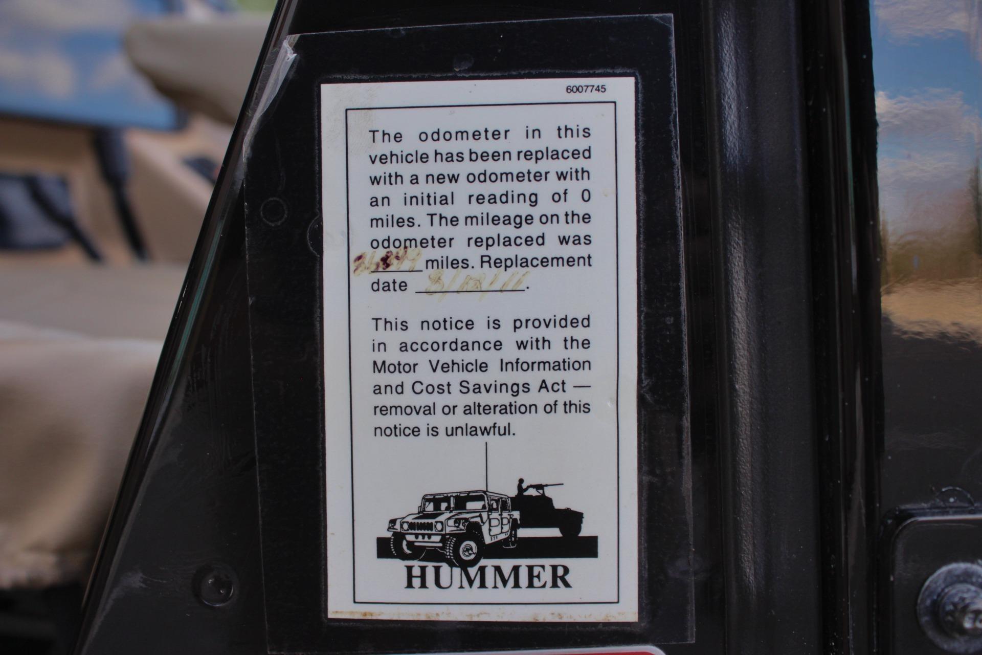 1996 AM General Hummer H1