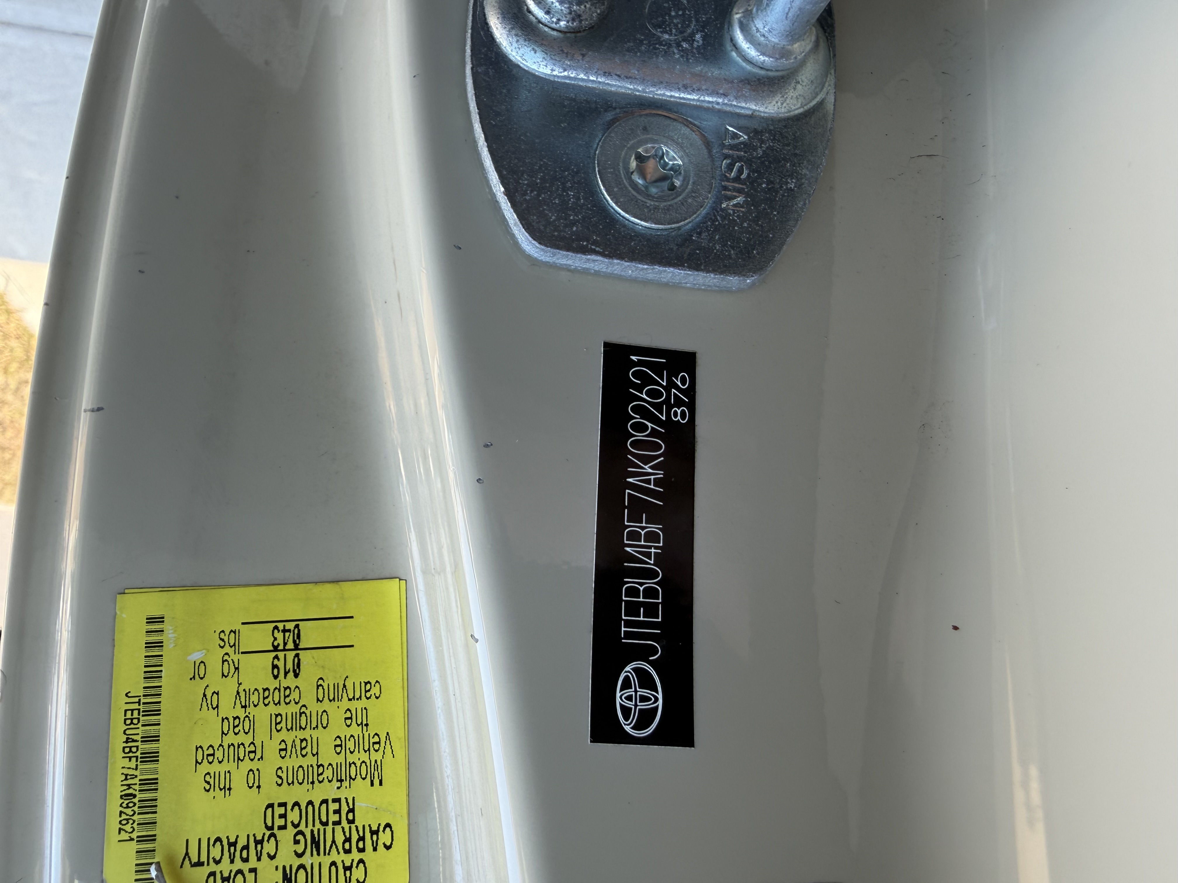 Sale Pending: 2010 Toyota FJ Cruiser Trail Teams Edition