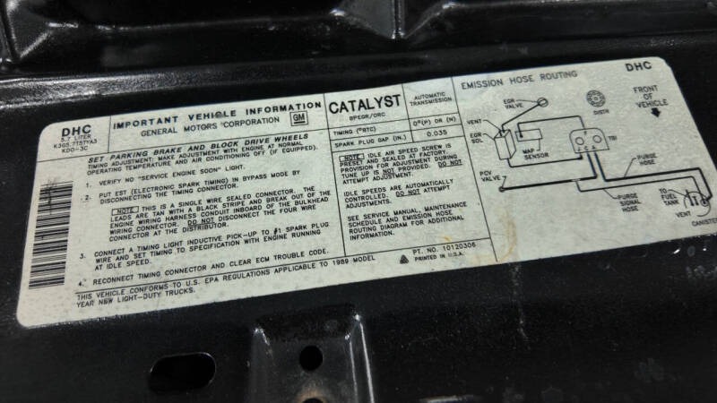 1989 Chevrolet Blazer Silverado