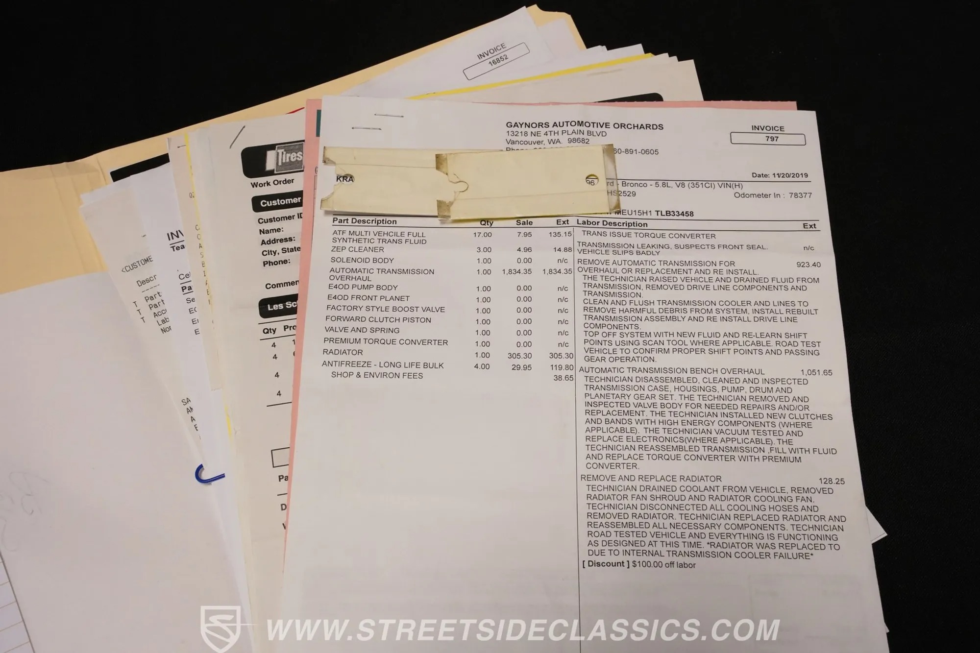 1996 Ford Bronco XLT 4×4