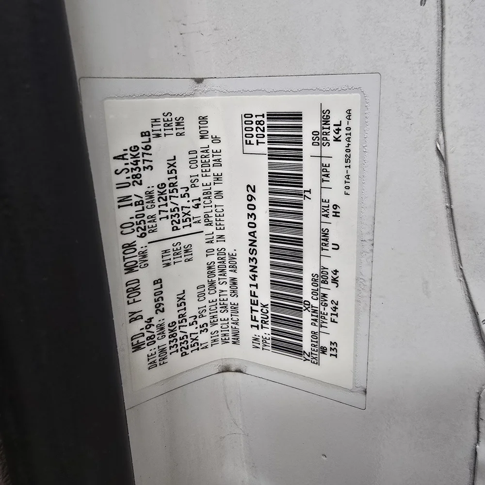 1995 Ford F-150 Eddie Bauer