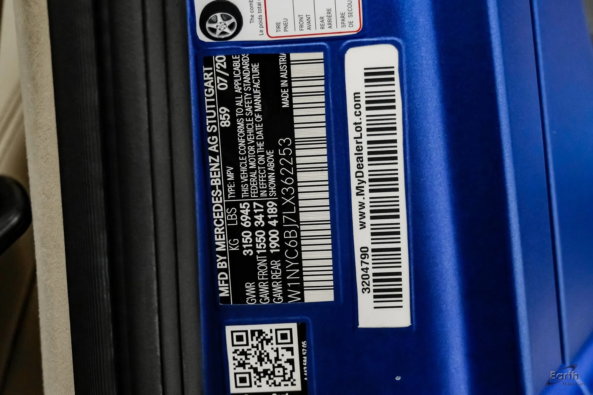 2020 Mercedes-Benz G 550 4MATIC