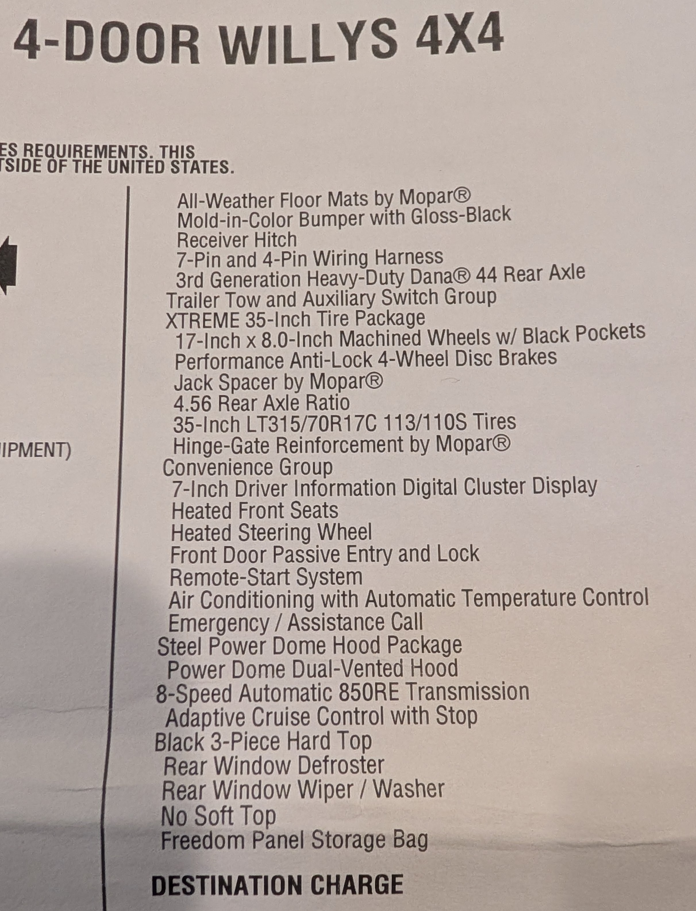 2026 Jeep Wrangler Willys