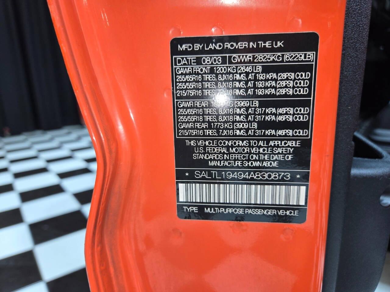 2004 Land Rover Discovery S