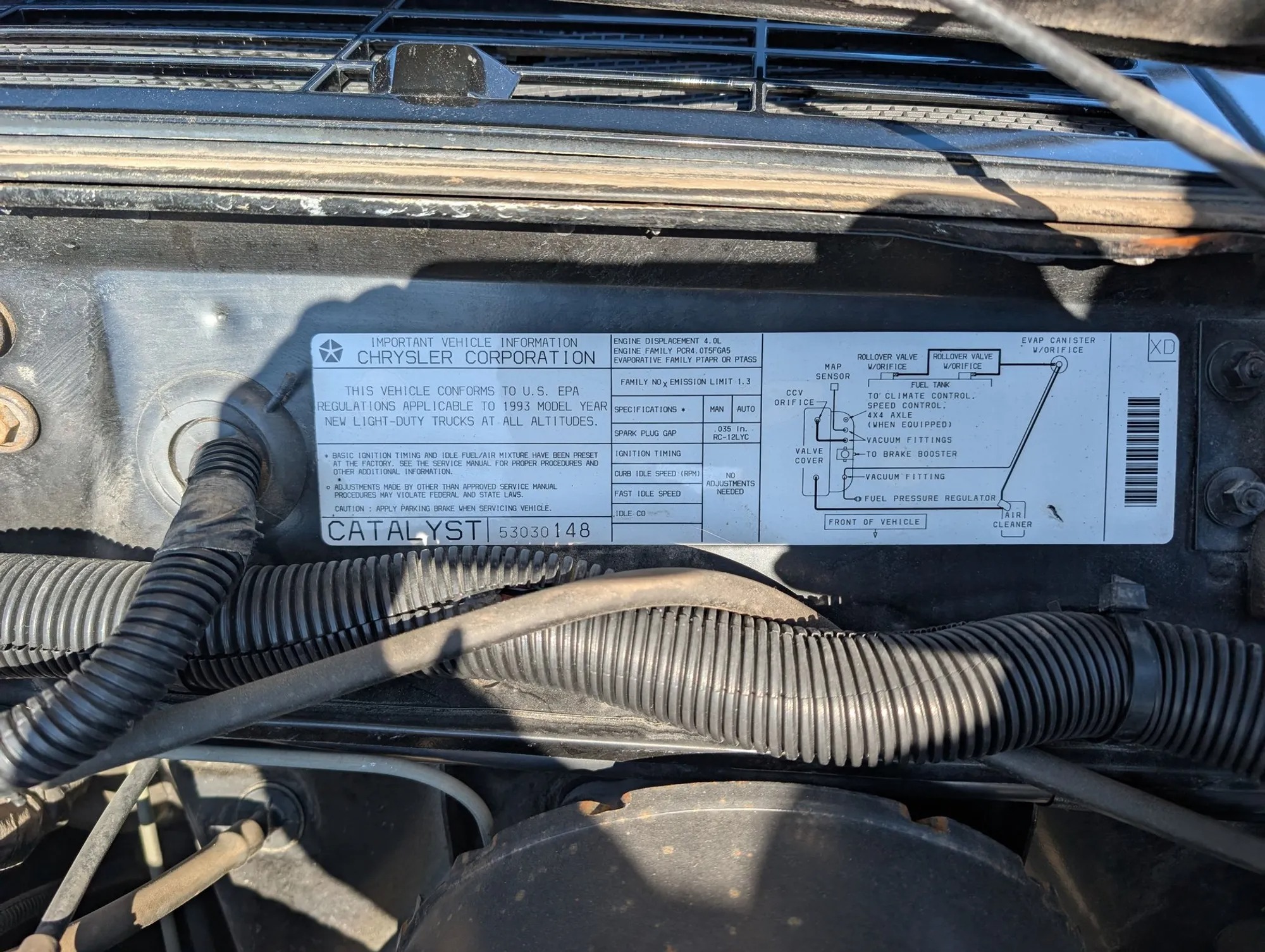 1993 Jeep Cherokee Country