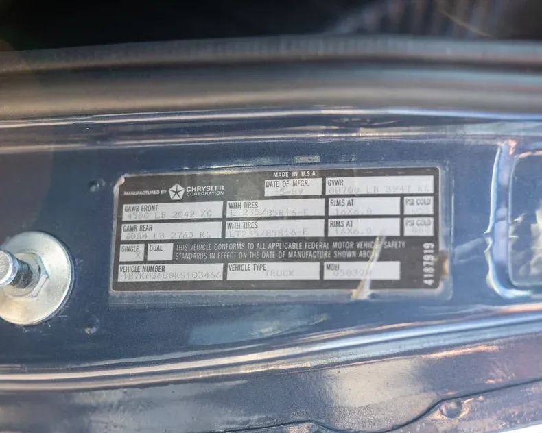 1989 Dodge Ram W350 - 3