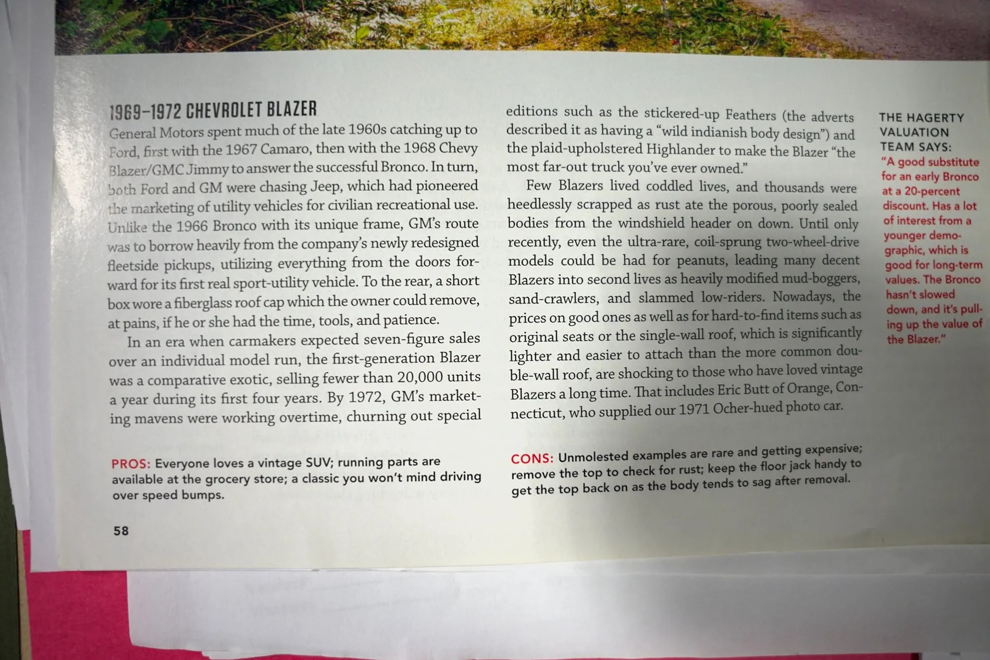 1972 Chevrolet Blazer 4×4 CST