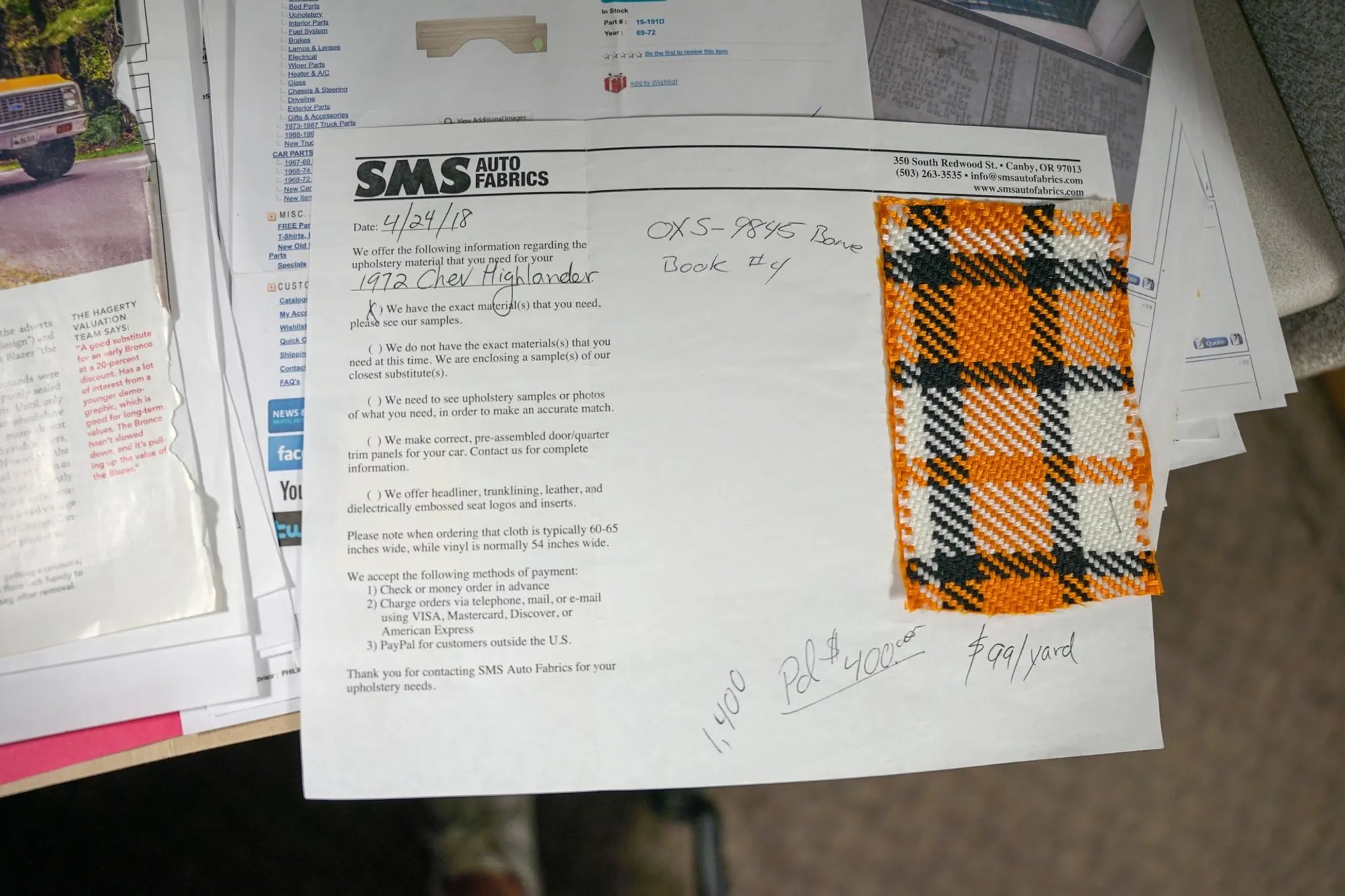 1972 Chevrolet Blazer 4×4 CST