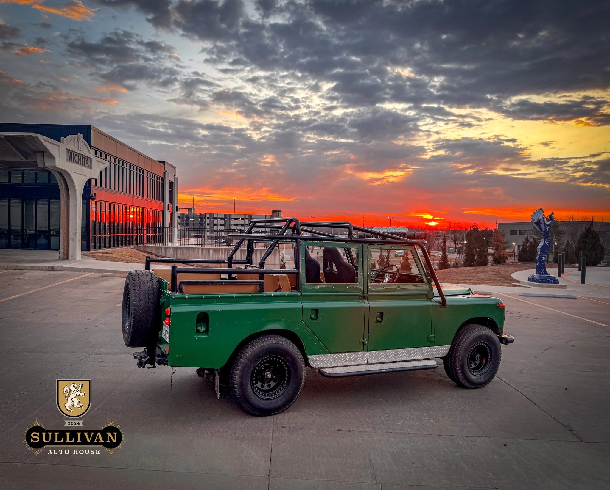 Modified 1969 Land Rover 109 Series IIA