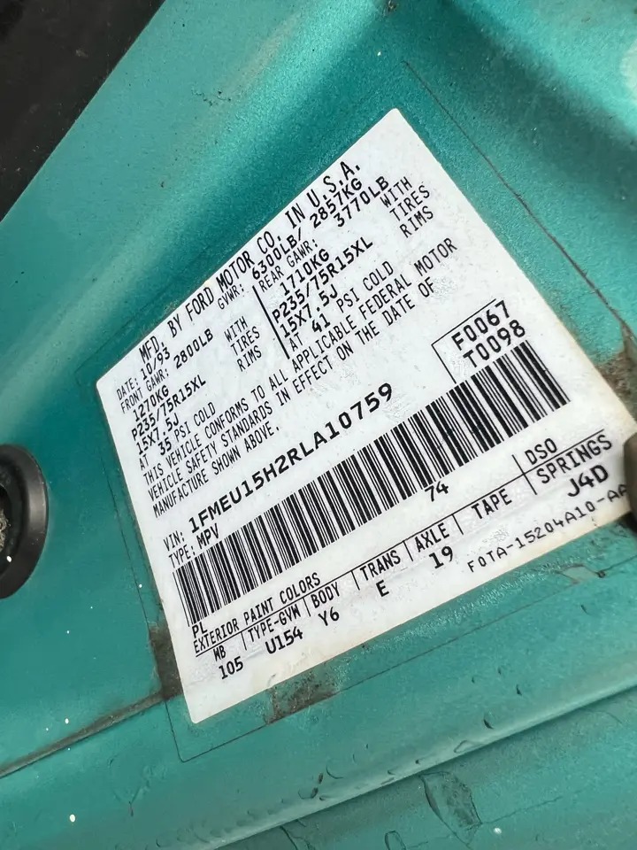 1994 Ford Bronco XLT