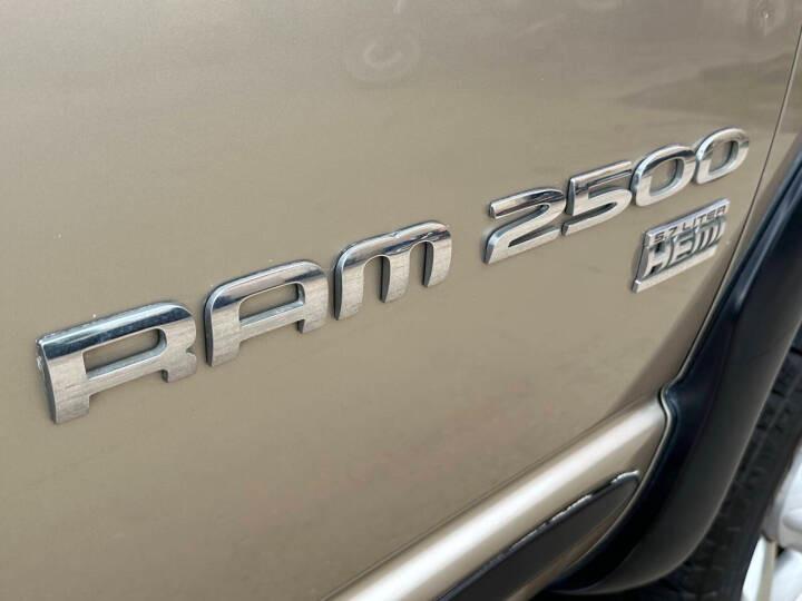 2003 Dodge Ram 2500 Laramie