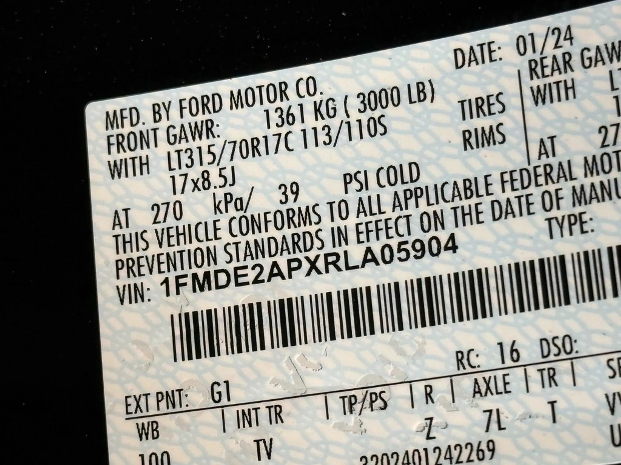 2024 Ford Bronco Wildtrak