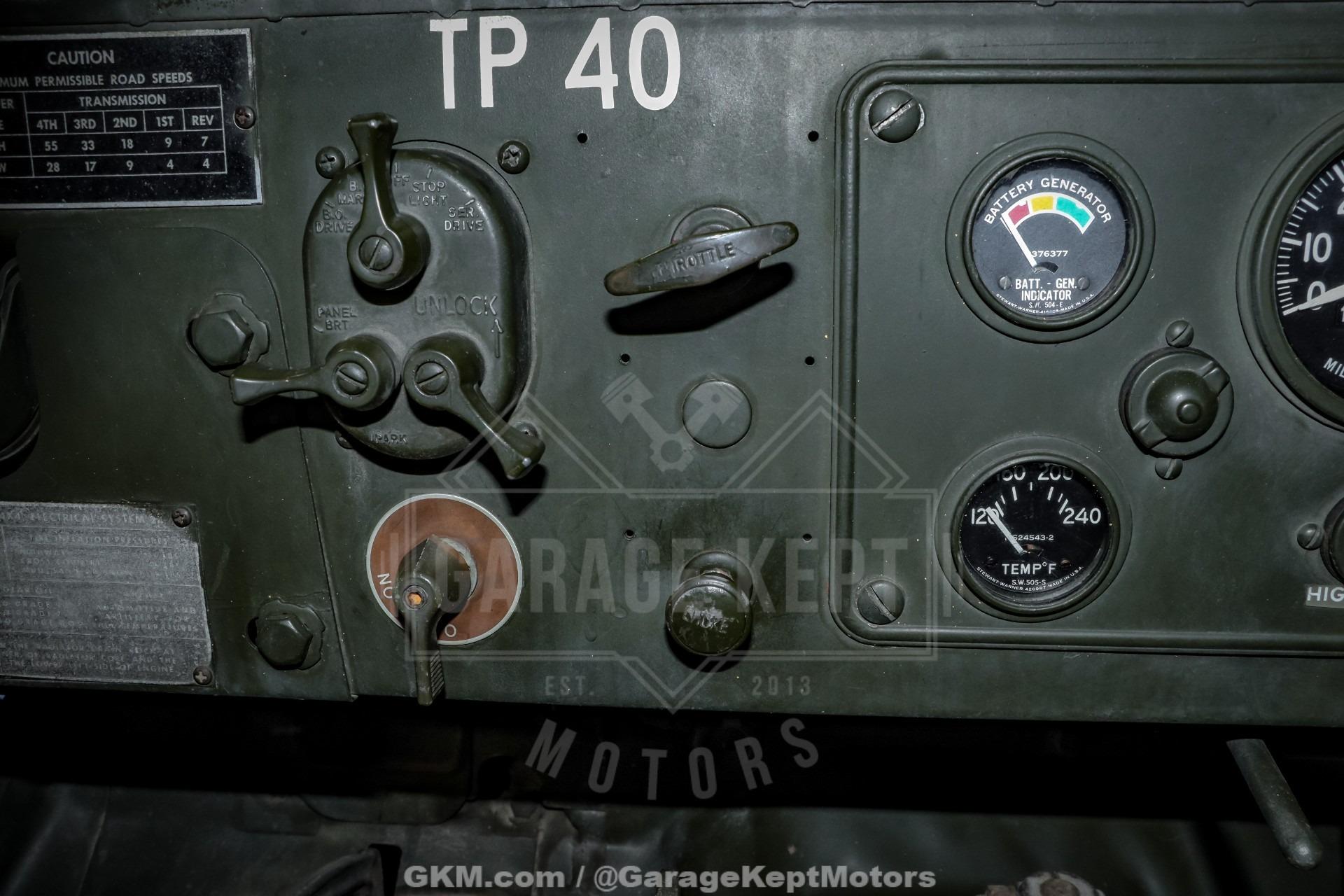 1961 Dodge Power Wagon Army Truck