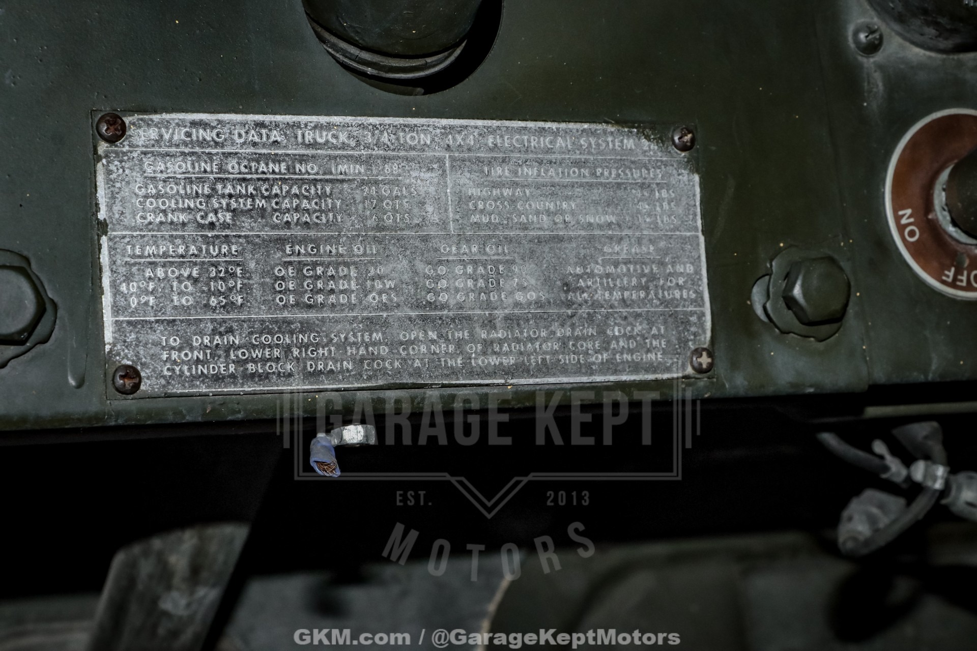 1961 Dodge Power Wagon Army Truck