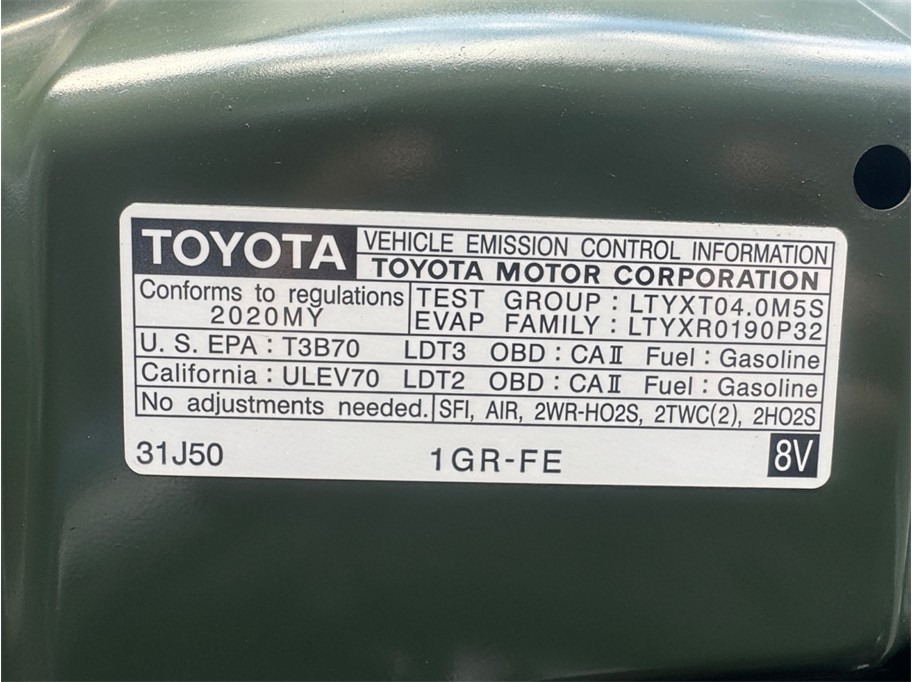 2020 Toyota 4Runner TRD Pro