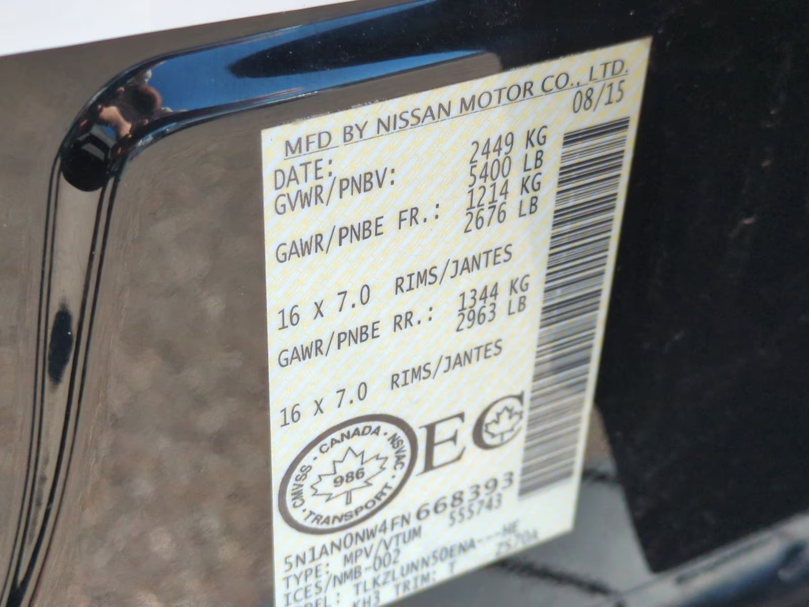 2015 Nissan Xterra PRO-4x