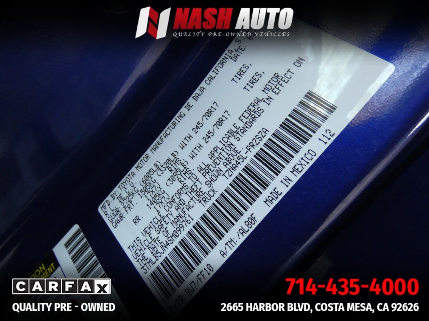 2025 Toyota Tacoma SR5