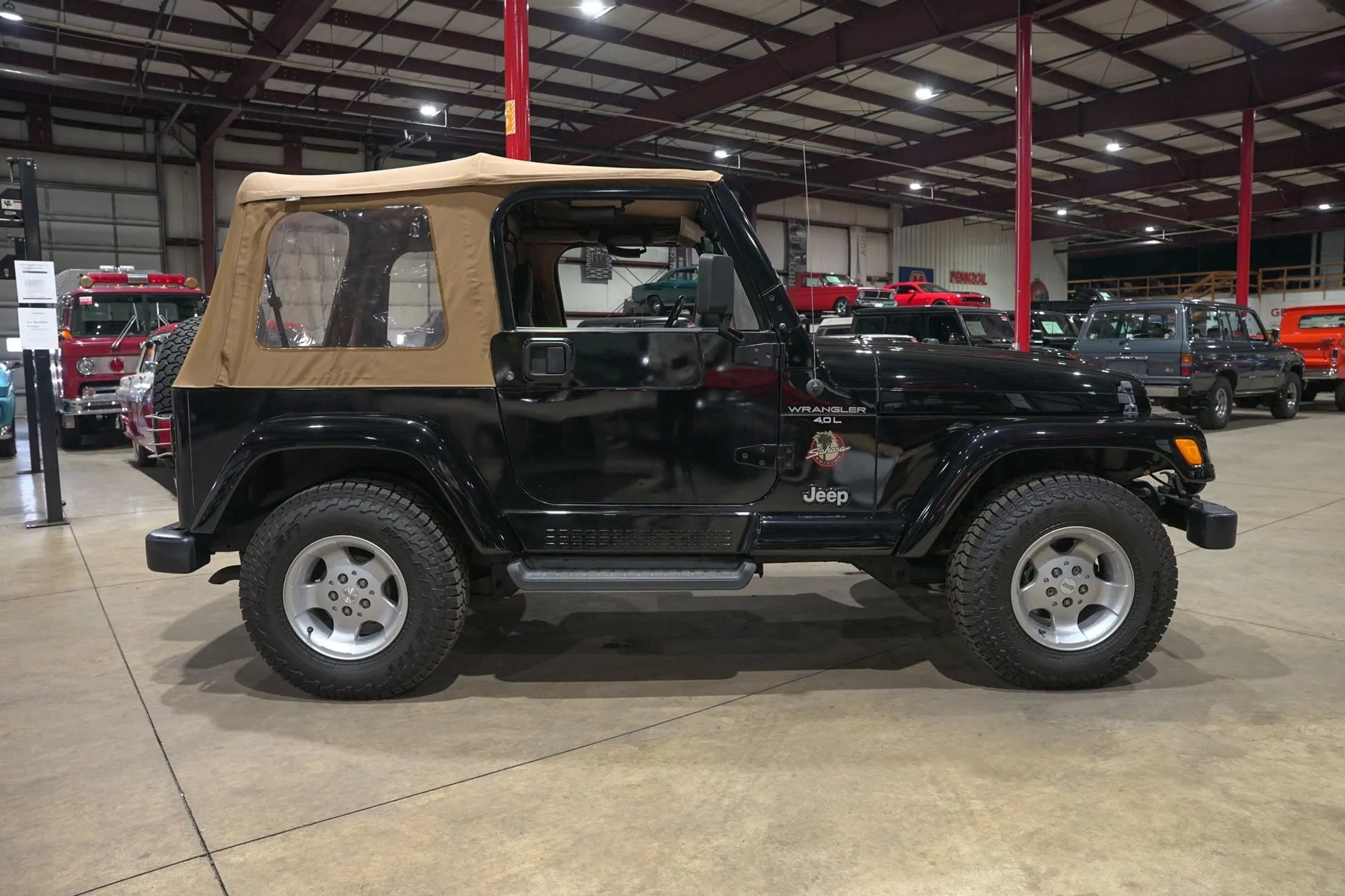 2001 Jeep Wrangler Sahara Edition