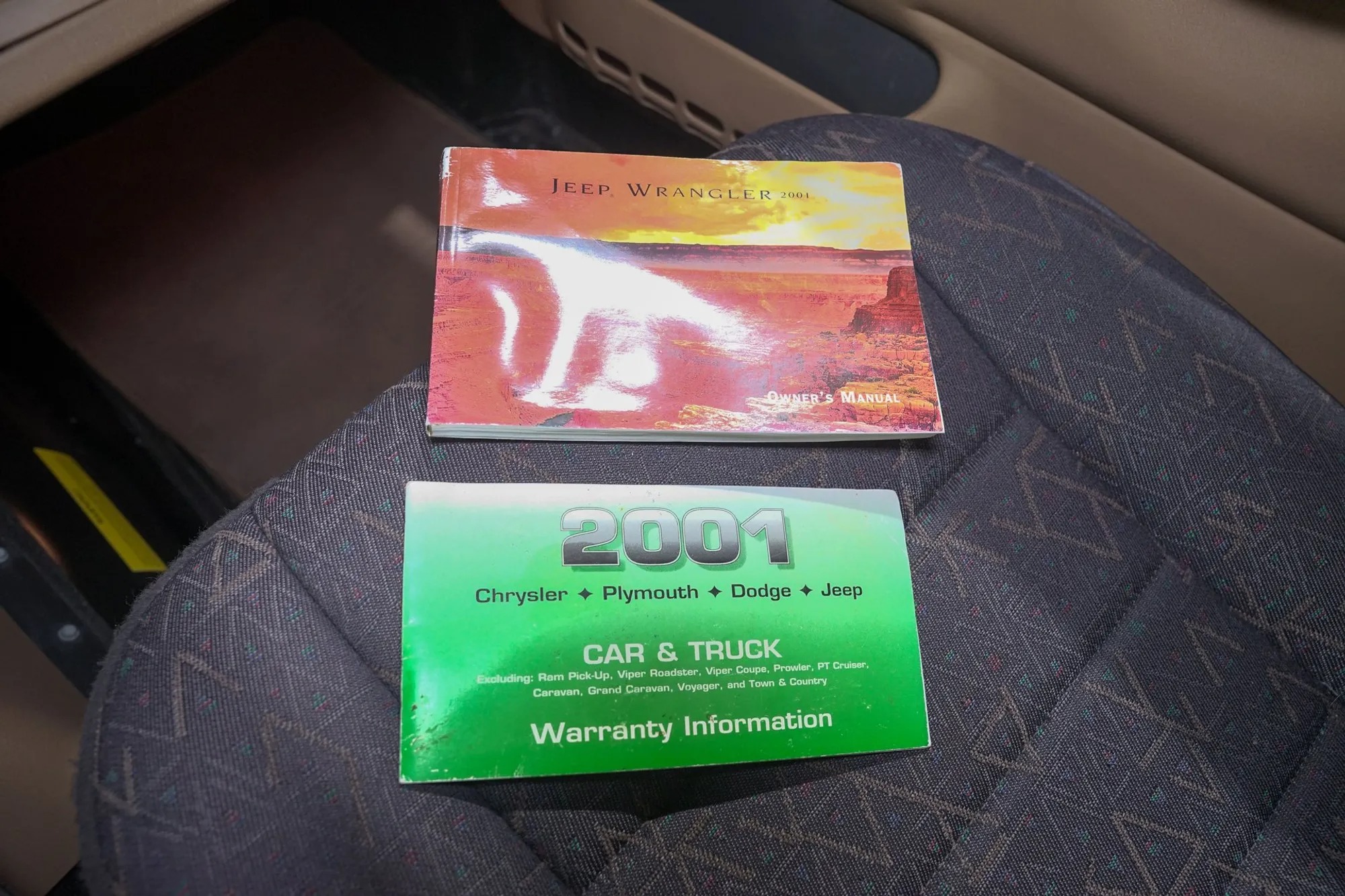 2001 Jeep Wrangler Sahara Edition