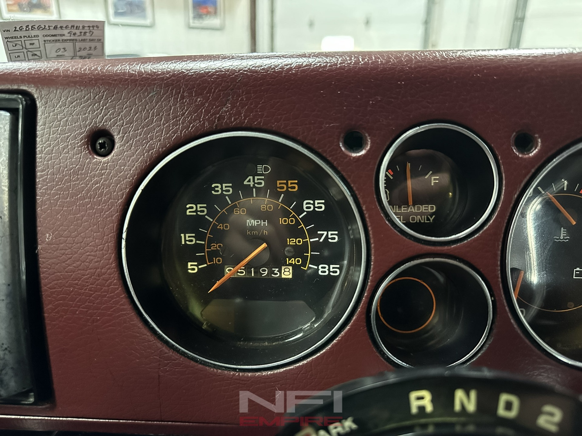 1986 Chevrolet G20 Sport Van