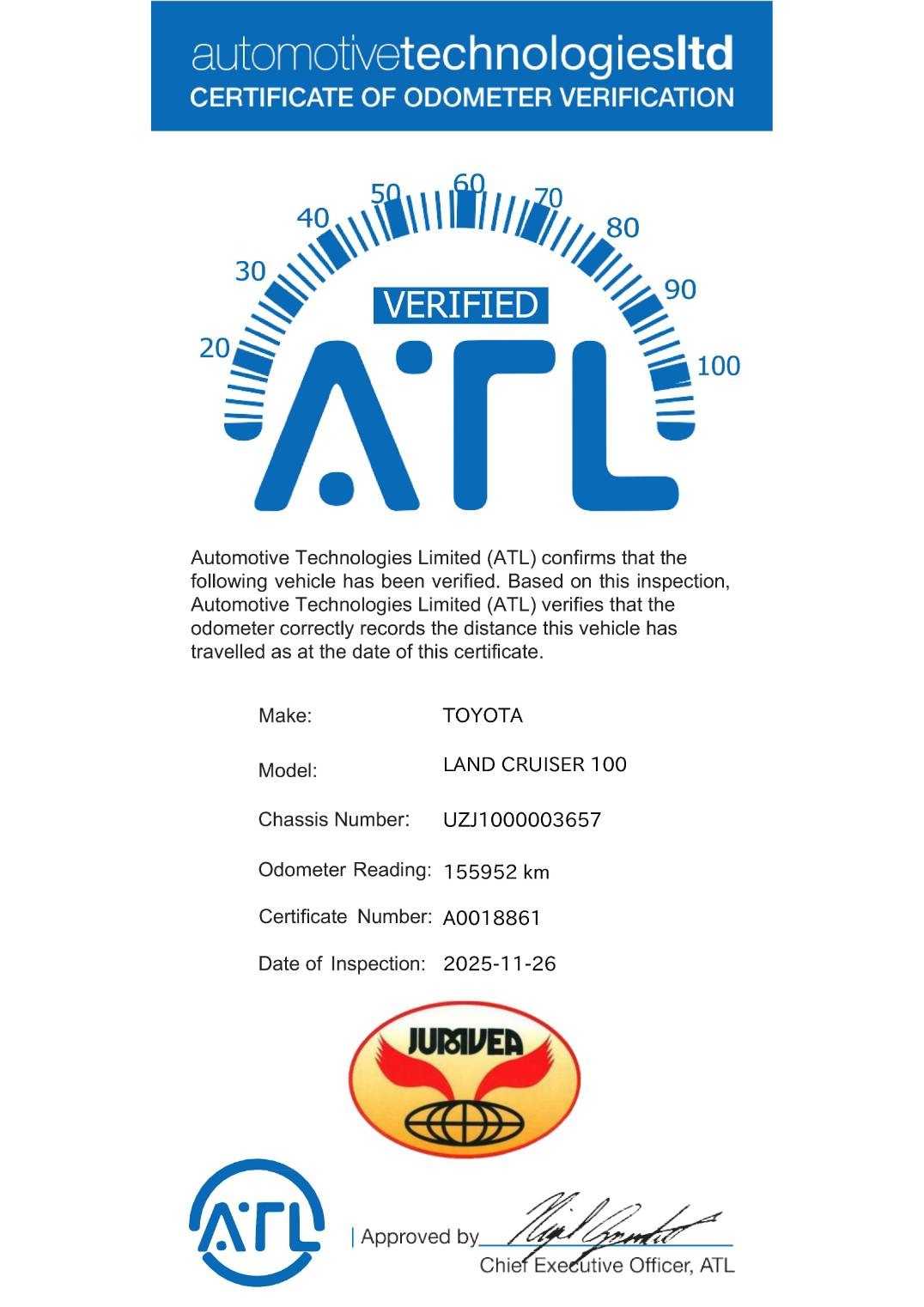 1998 Toyota Land Cruiser UZJ100