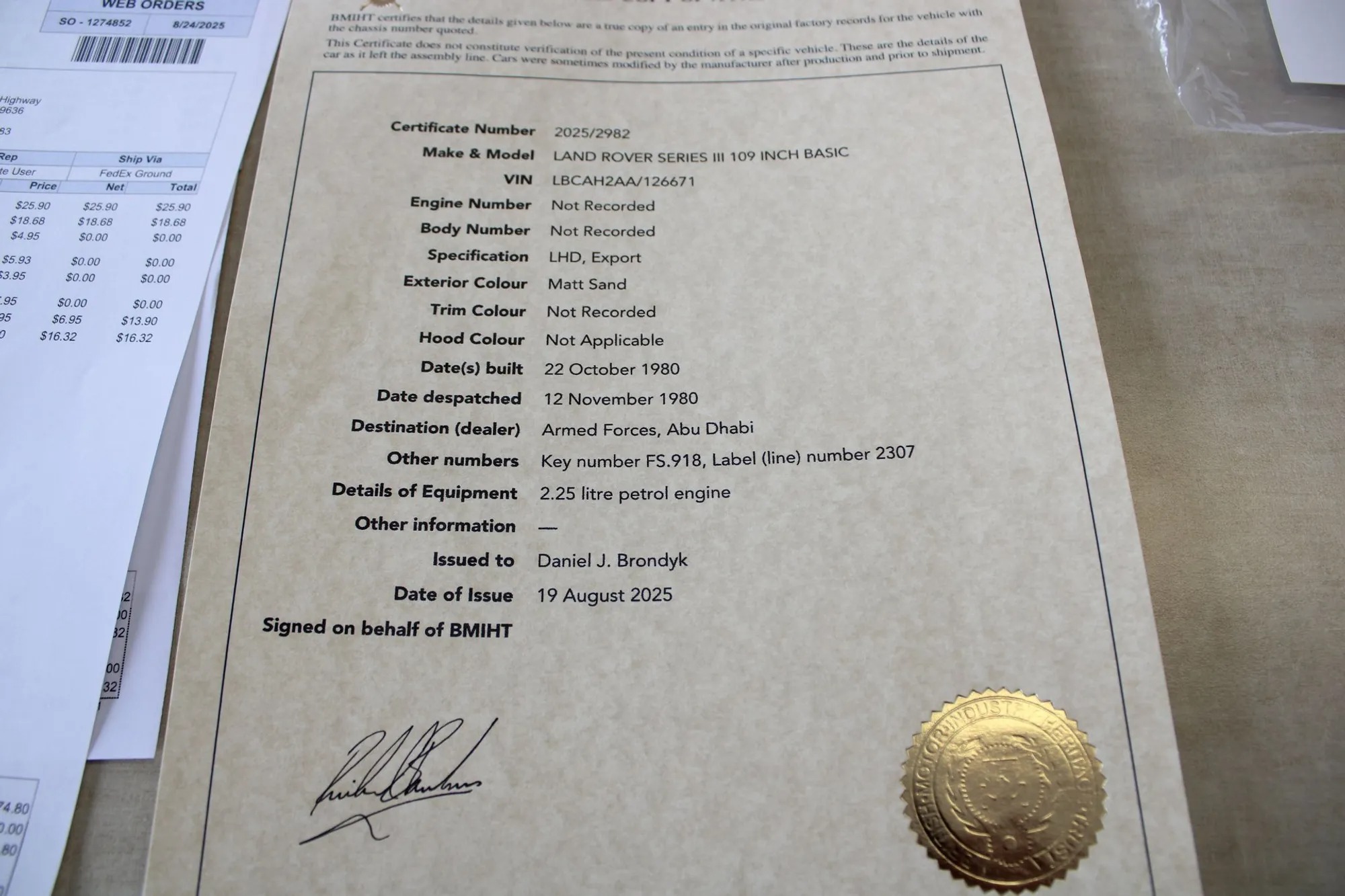 1981 Land Rover Series III