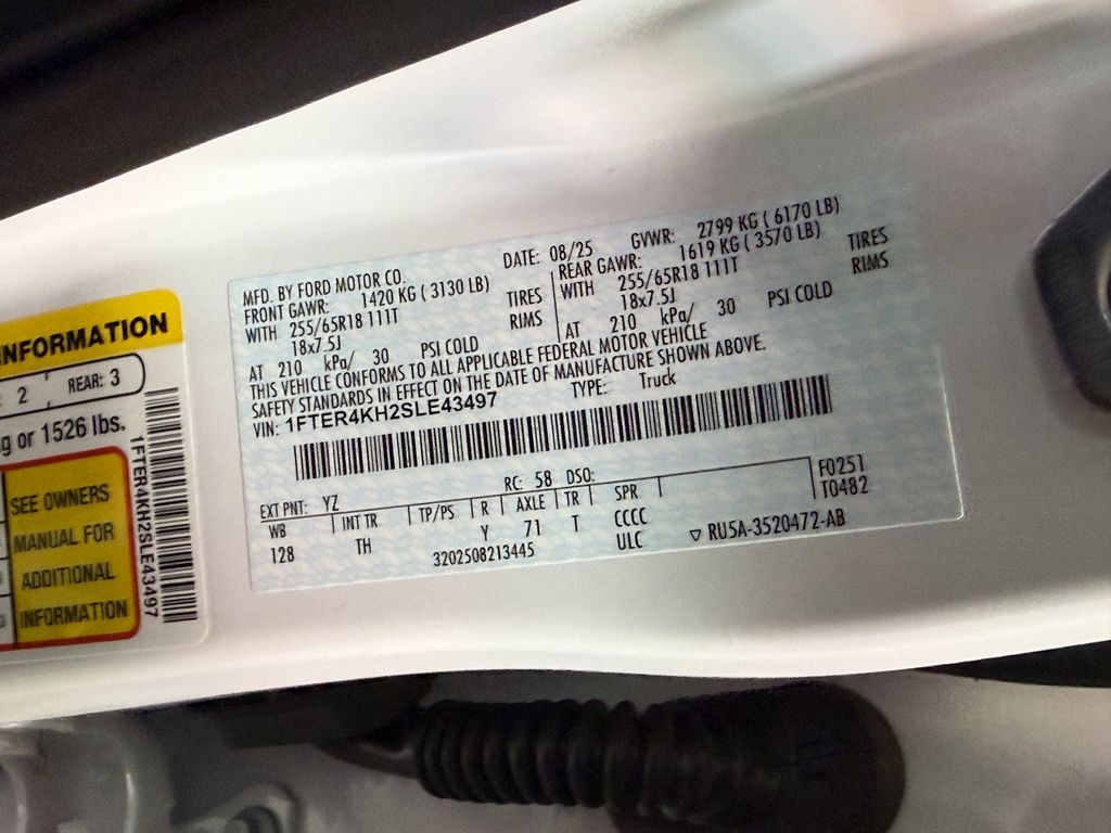 2025 Ford Ranger Lariat