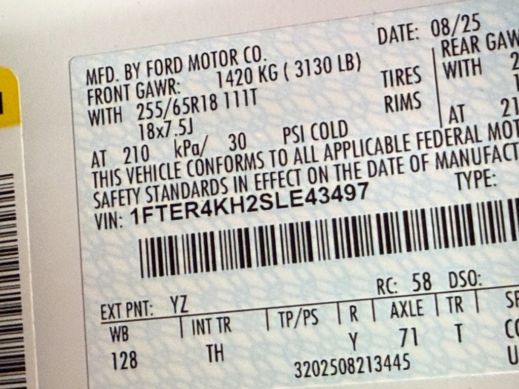 2025 Ford Ranger Lariat