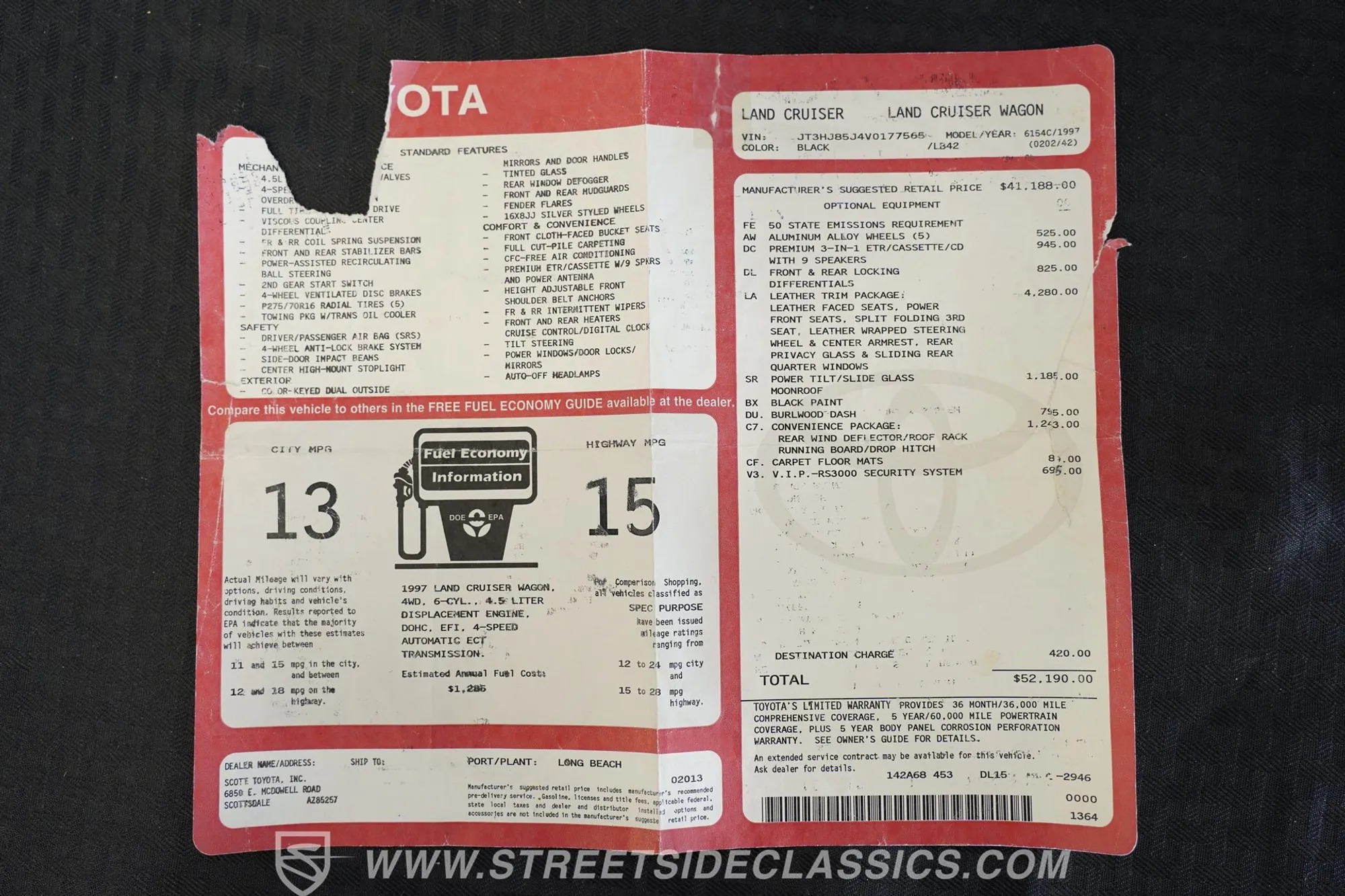 1997 Toyota Land Cruiser