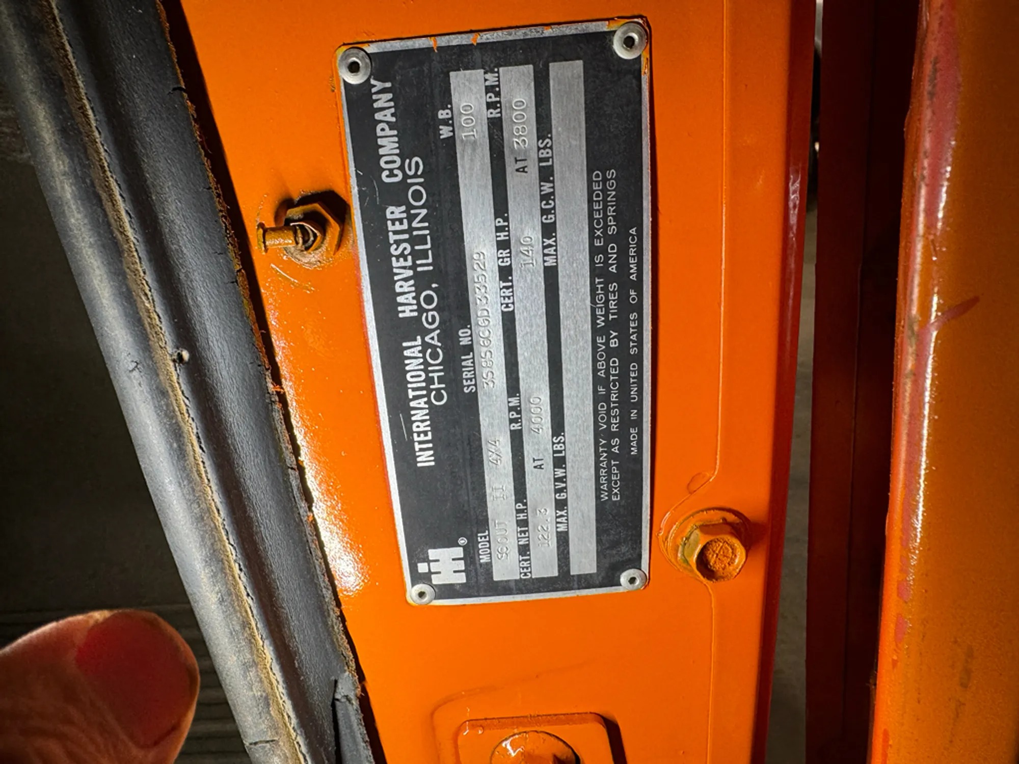 1973 International Harvester Scout II