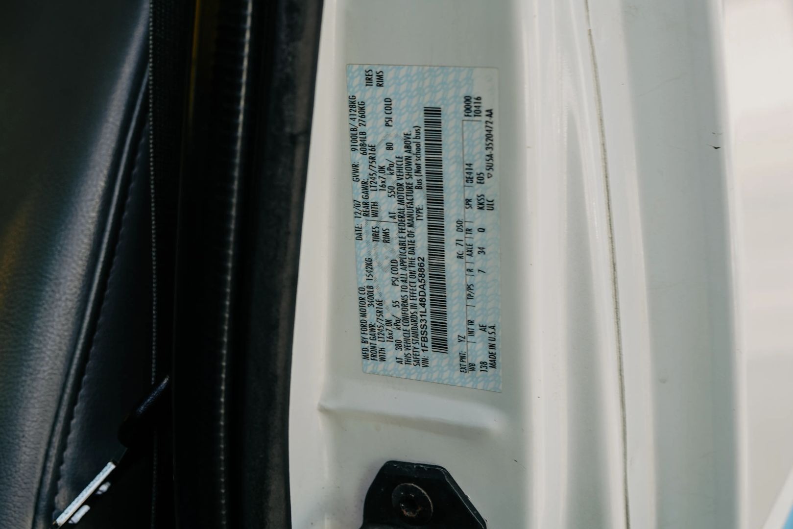 2008 Ford E-350 Super Duty