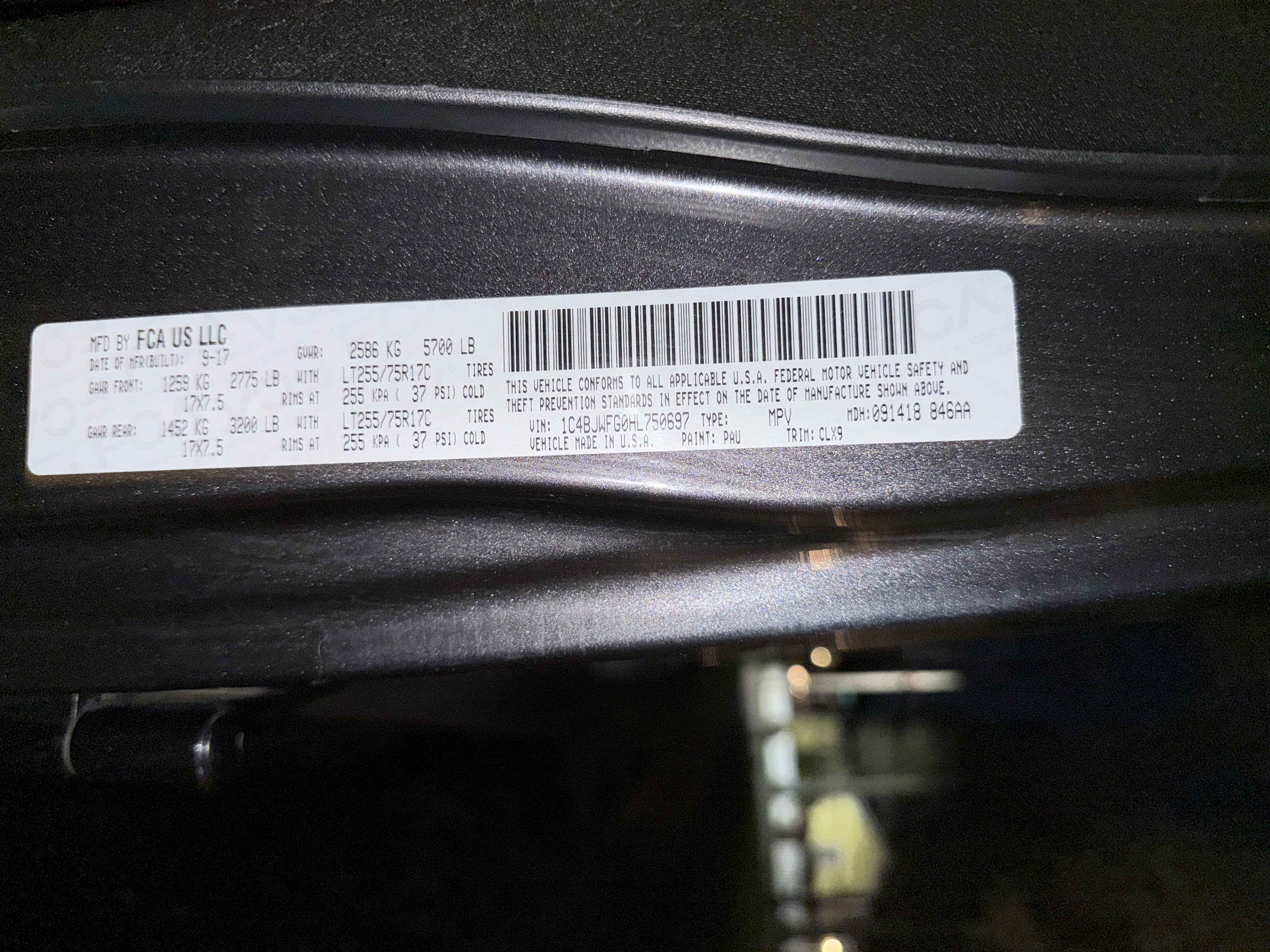 2017 Jeep Wrangler Rubicon Recon