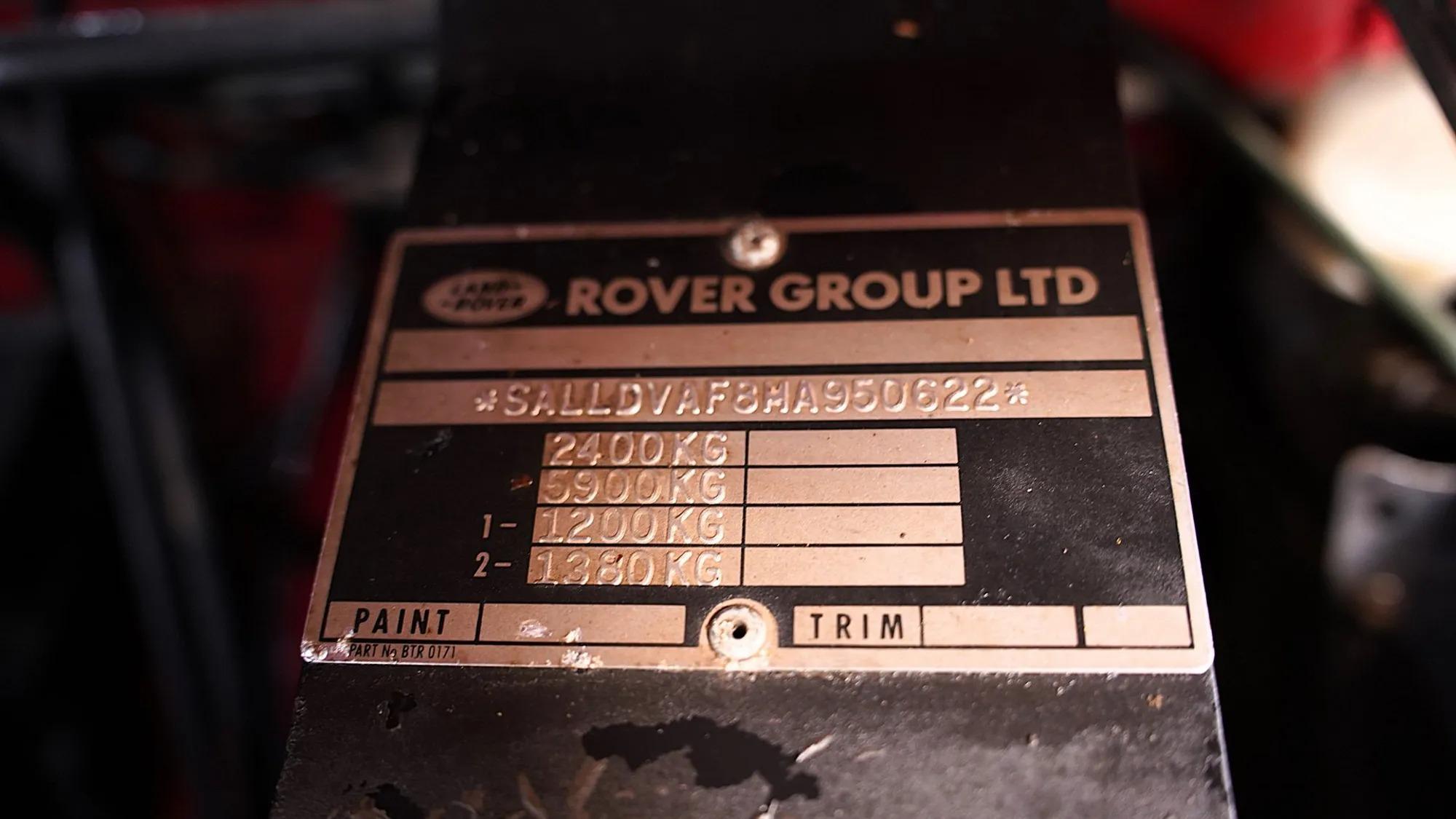 1994 Land Rover Defender 90