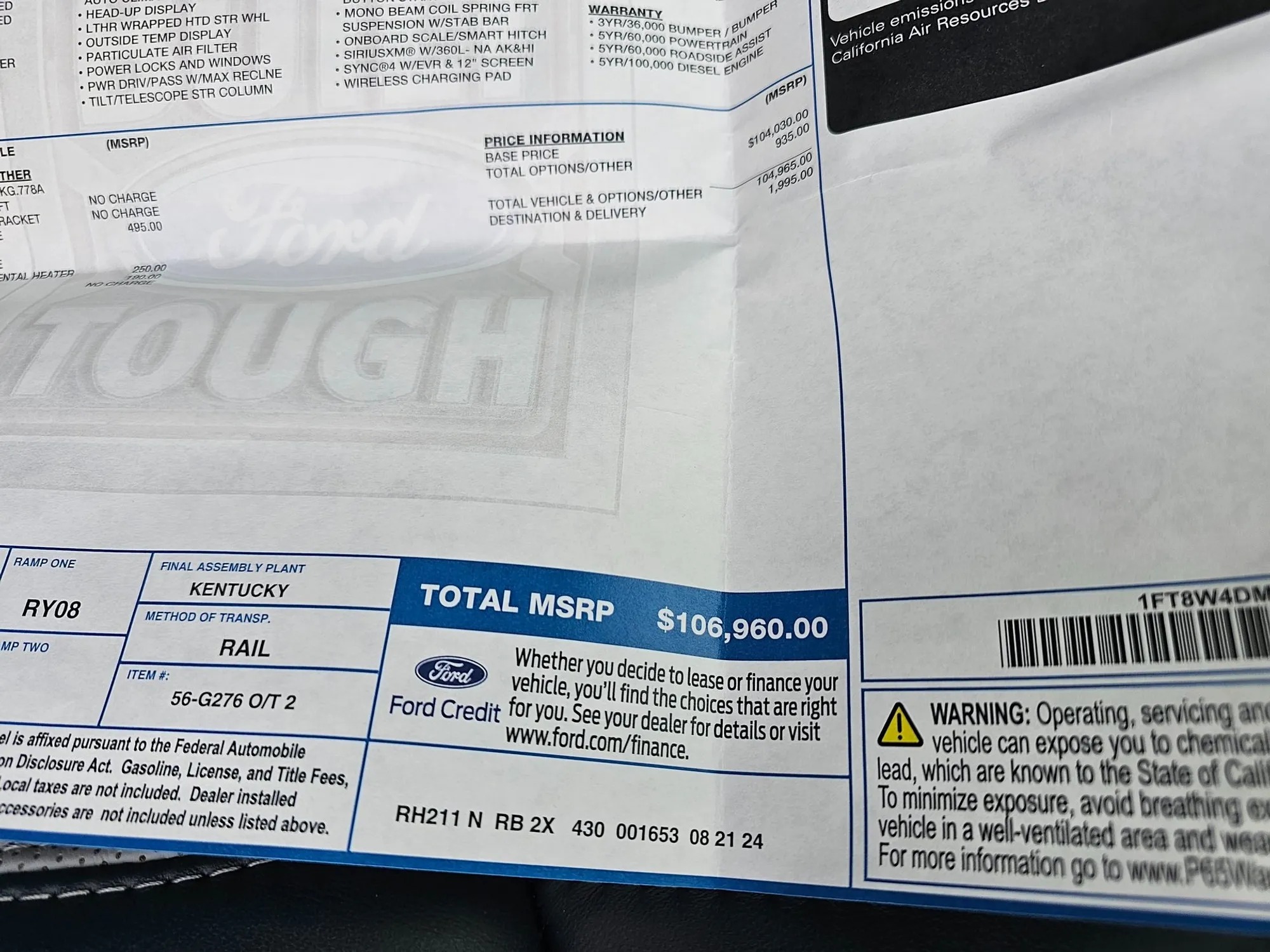 2024 Ford F-450SD Limited