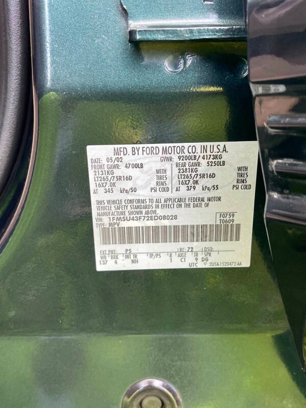 2002 Ford Excursion Limited