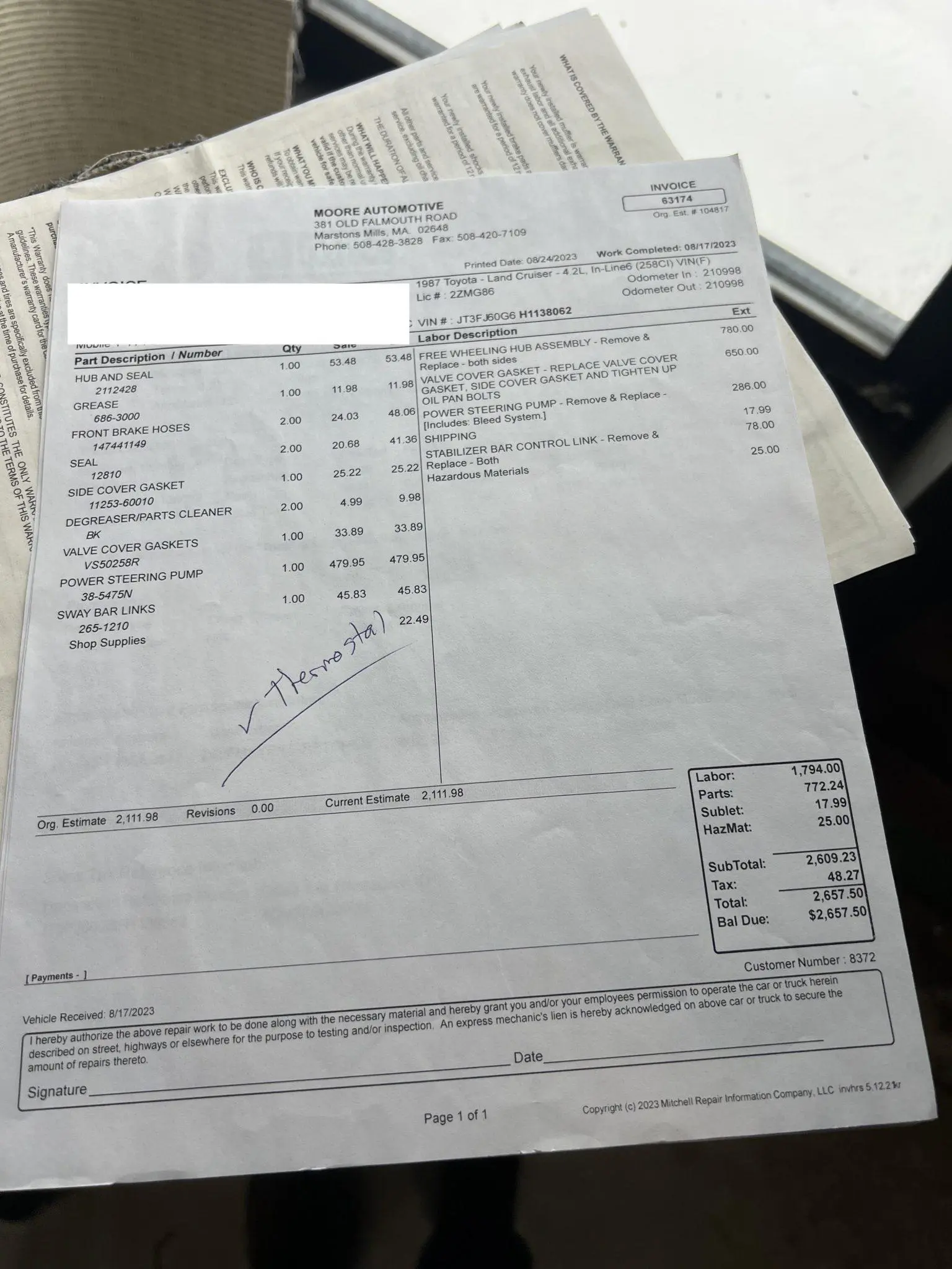 1987 Toyota Land Cruiser FJ60