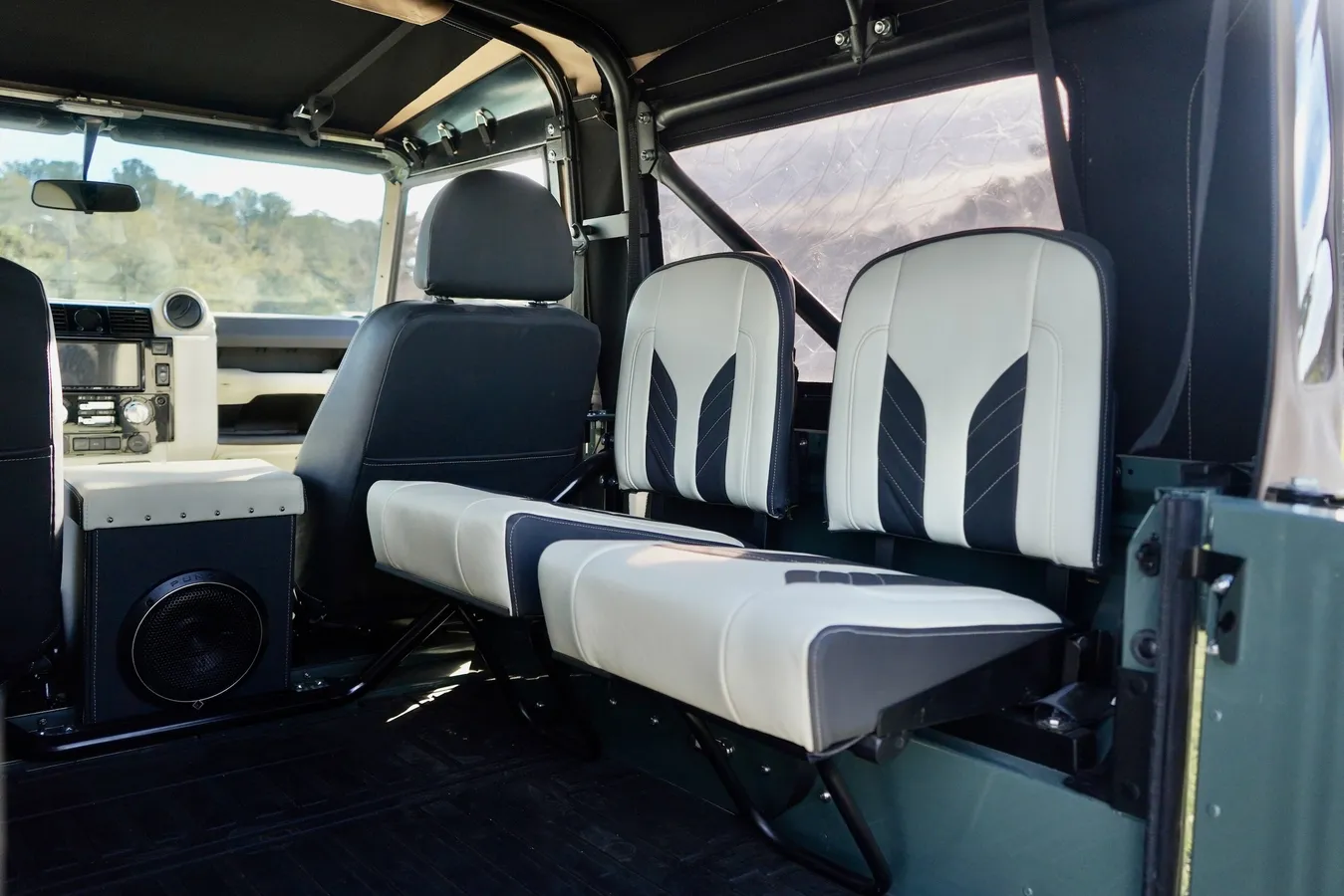 Restomod 1997 Land Rover Defender 90 Soft Top