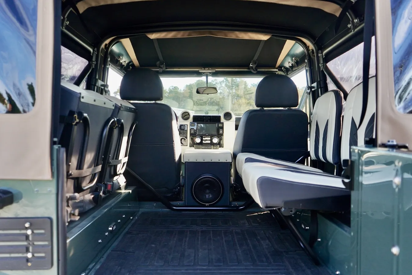 Restomod 1997 Land Rover Defender 90 Soft Top