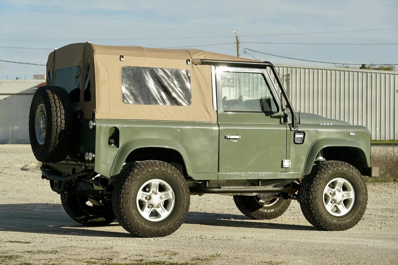 Restomod 1997 Land Rover Defender 90 Soft Top - 4
