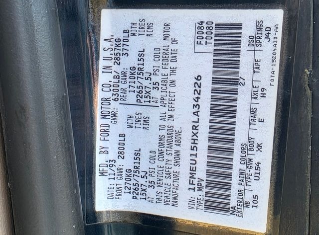 1994 Ford Bronco XLT