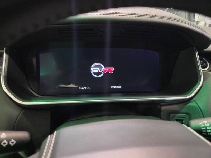 2019 Land Rover Range Rover Sport SVR