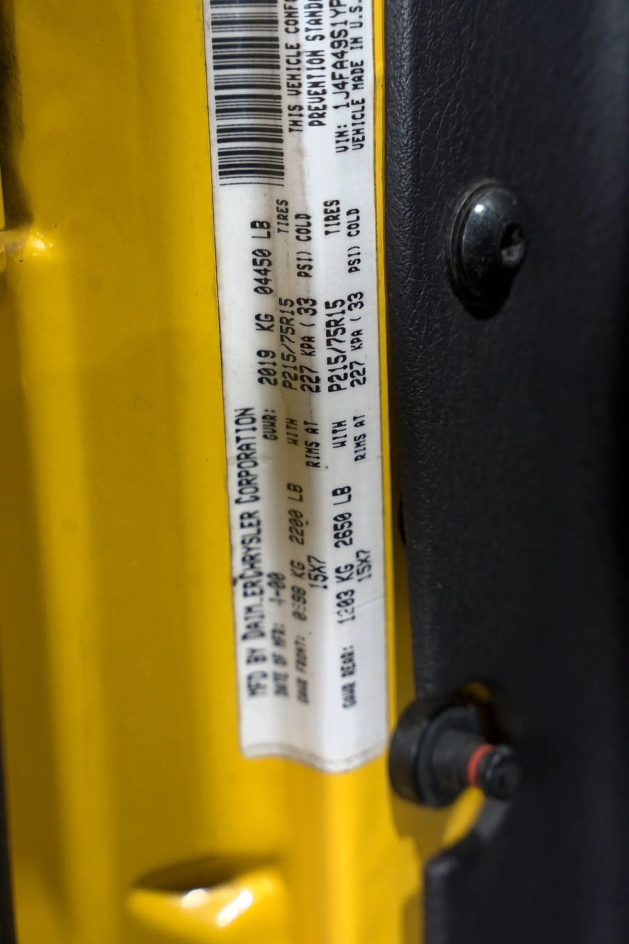 2000 Jeep Wrangler Sport